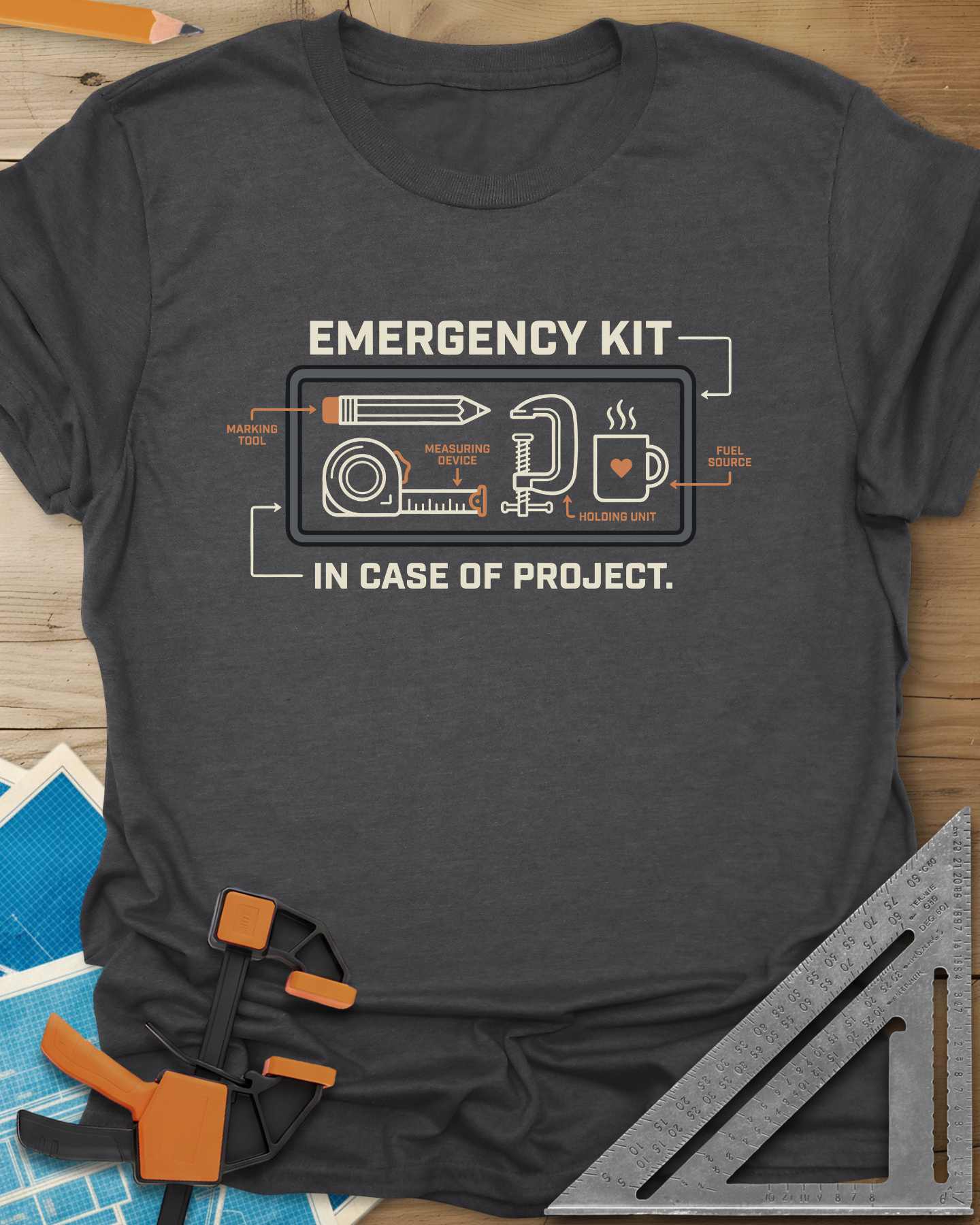 Emergency Kit Project Tee
