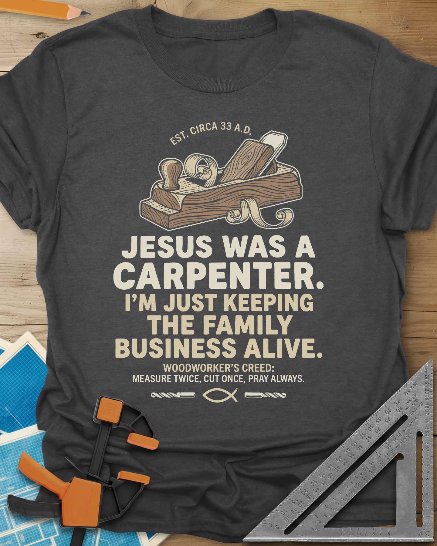 Family Business Carpenter Tee
