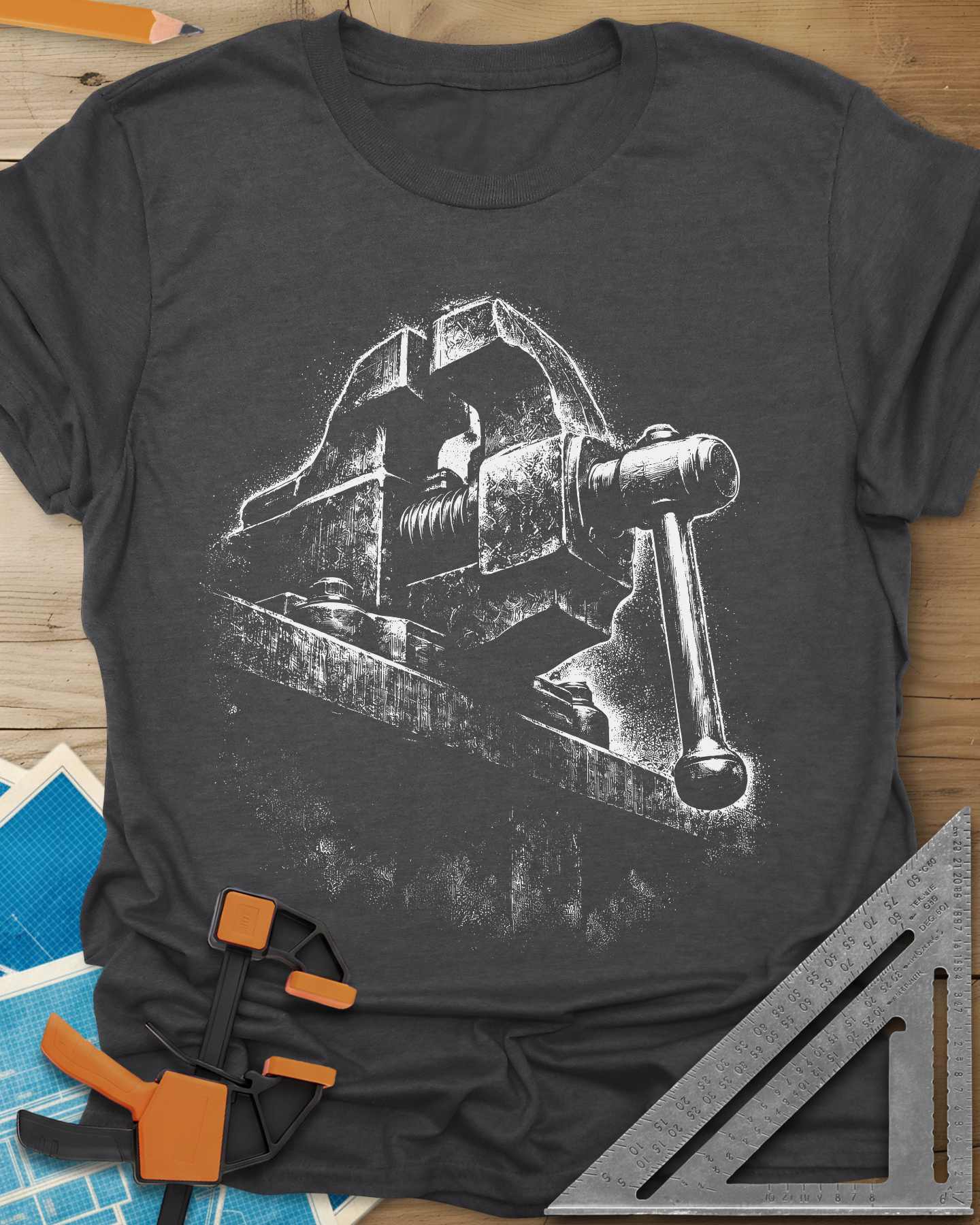 Vintage Bench Vise Tee