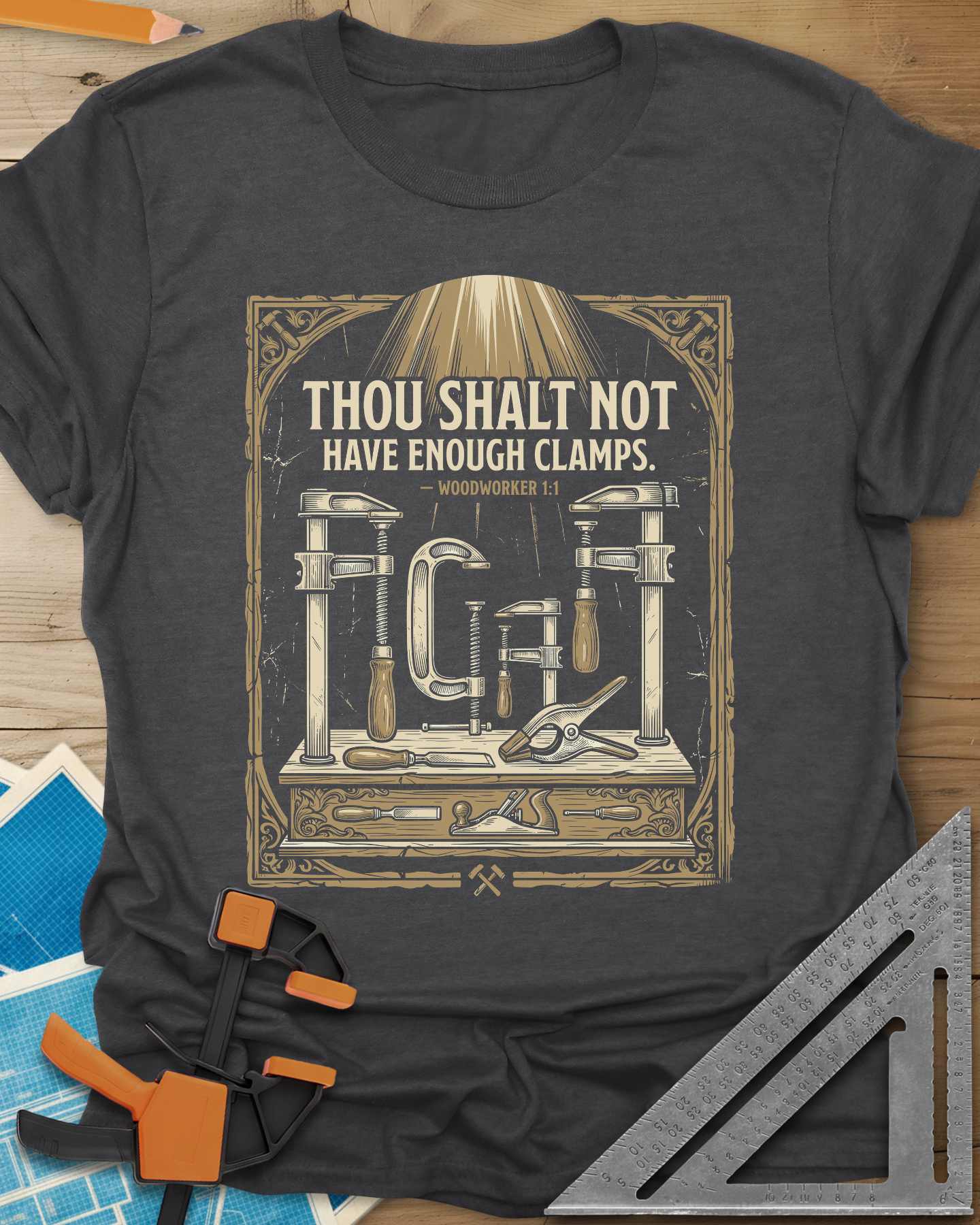 Thou Shalt Have Clamps Tee