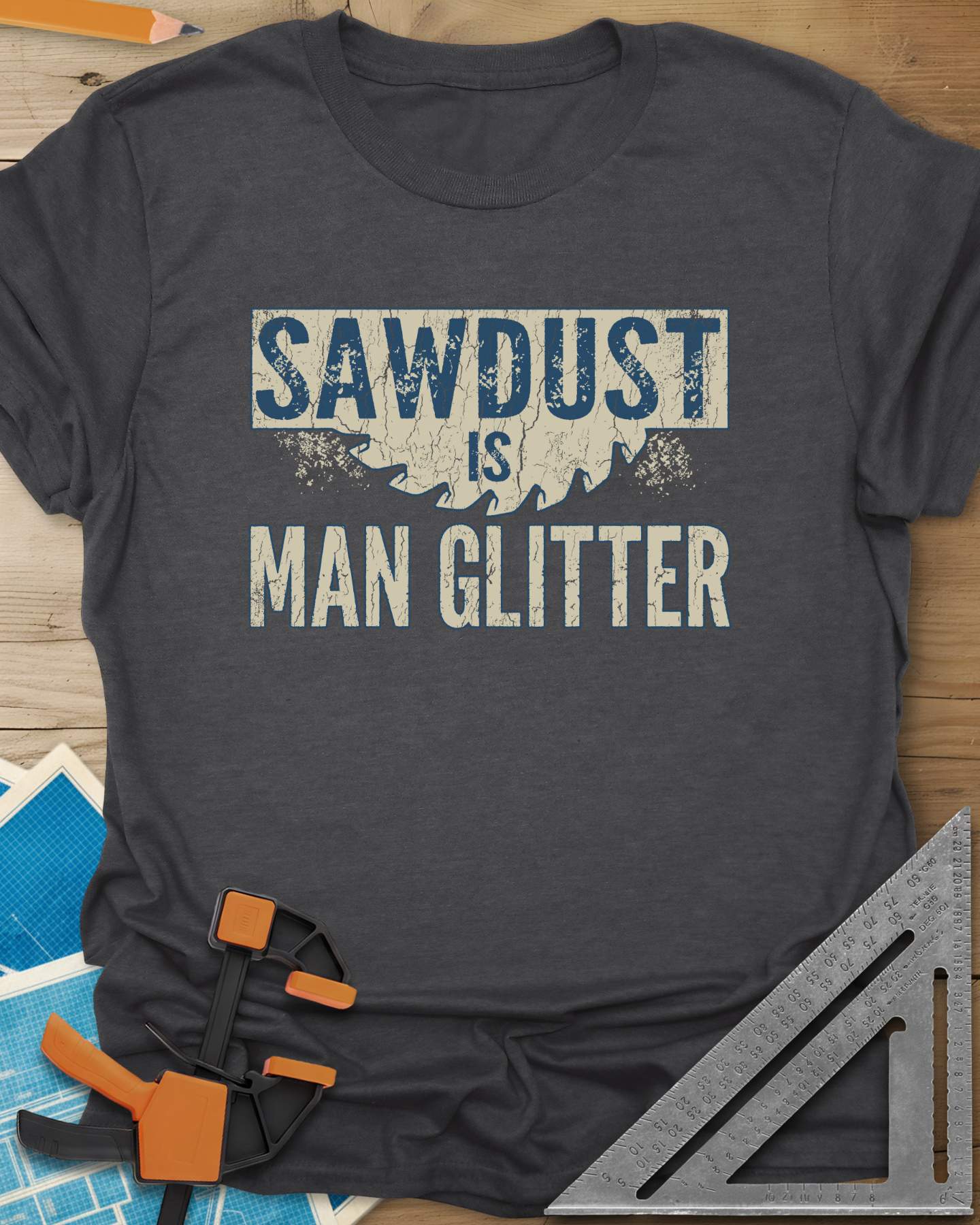 Man Glitter Tee