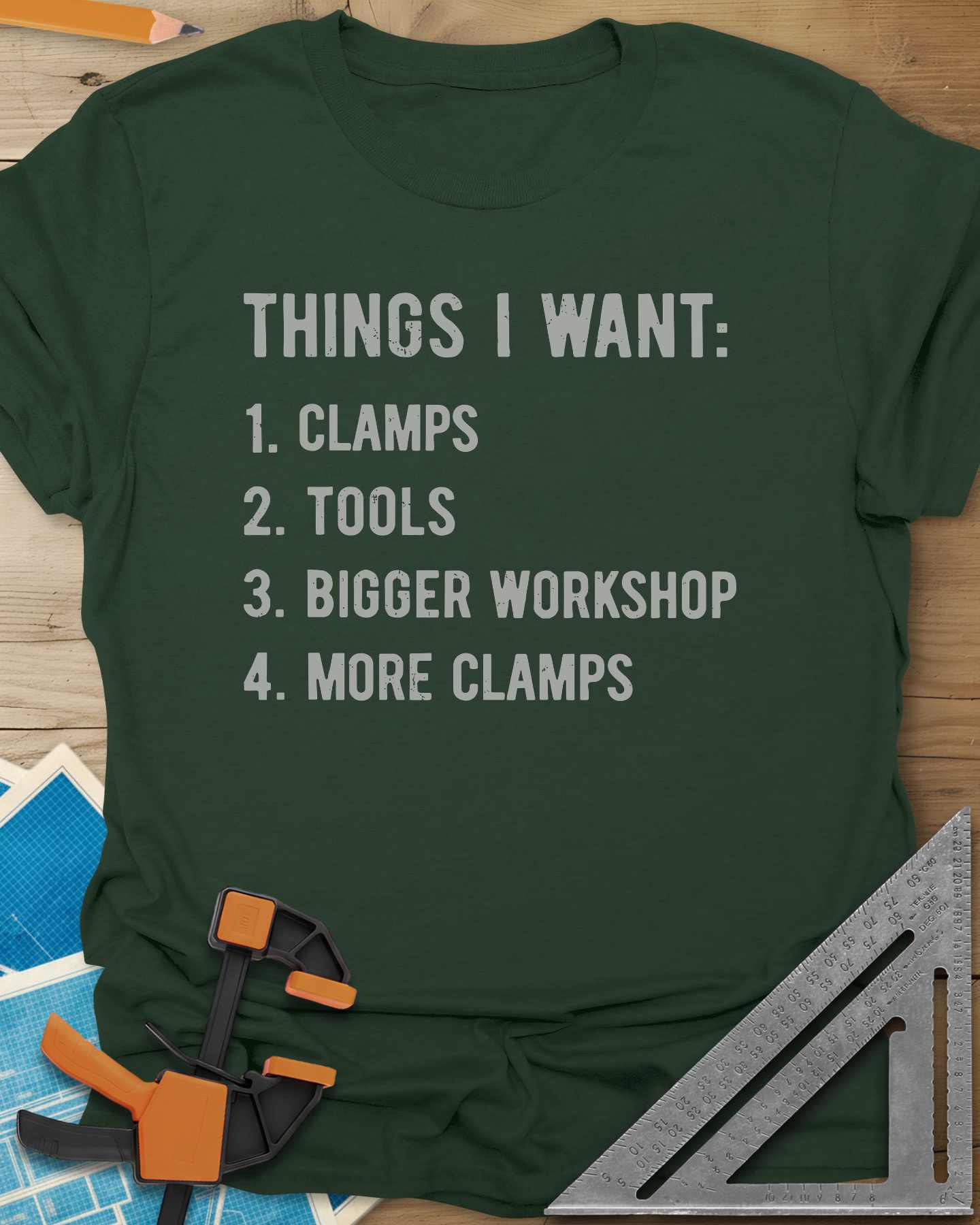 Things I Want Clamps Tee