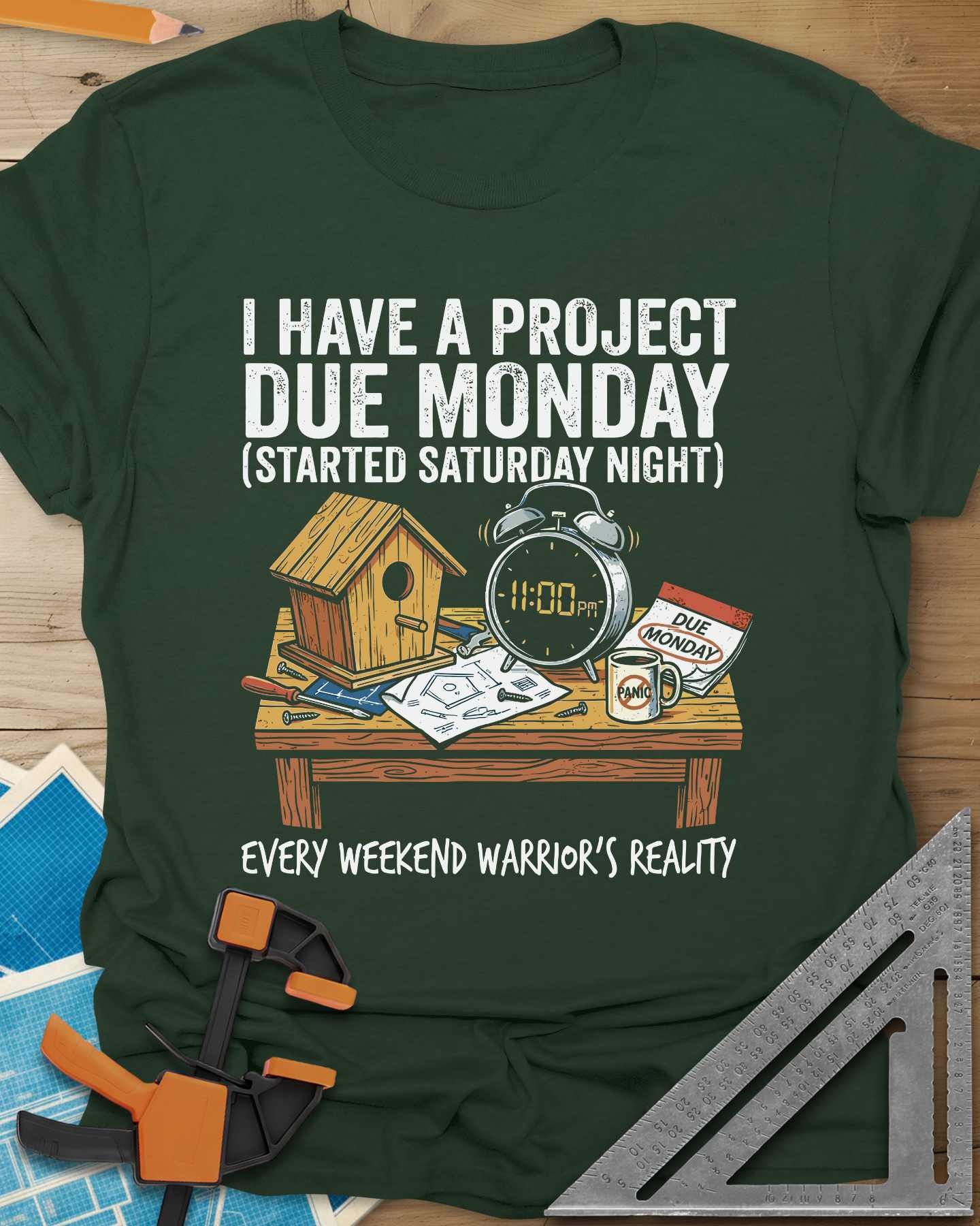 Project Due Monday Tee