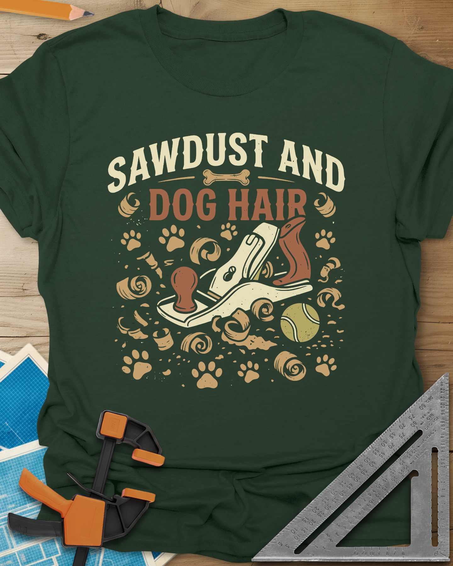 Sawdust And Dog Hair Tee