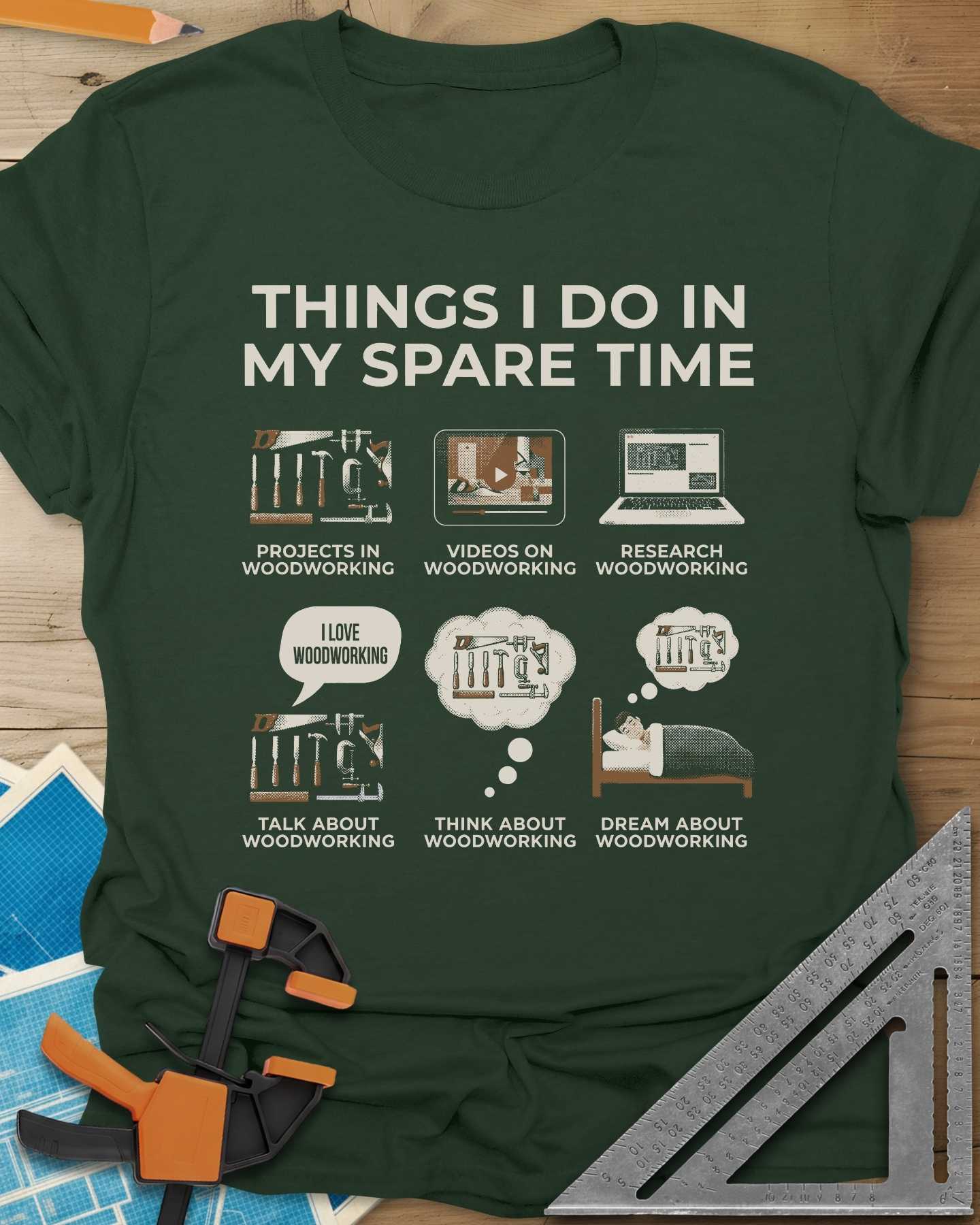 In My Spare Time Tee