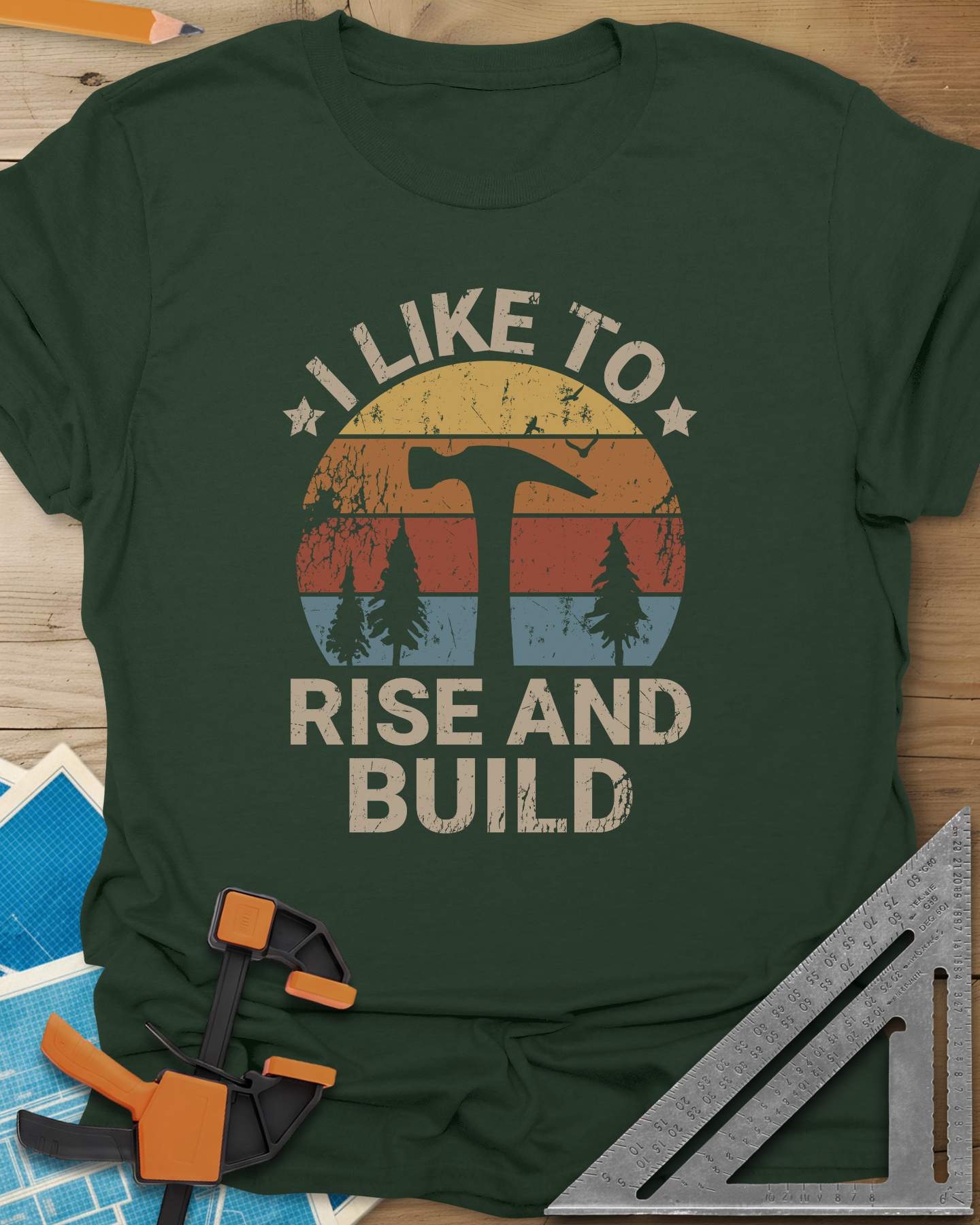 I Like To Rise And Build