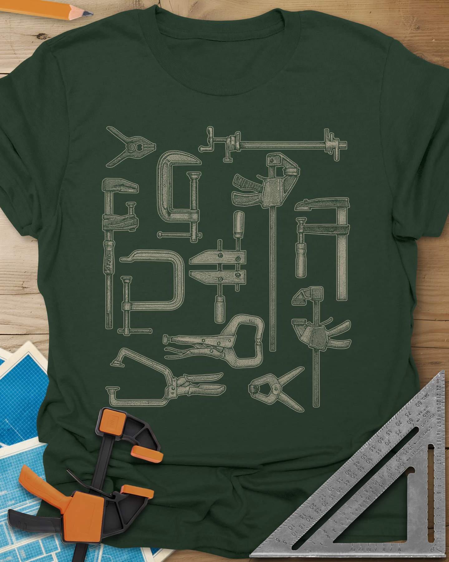 Clamps Collage Tee