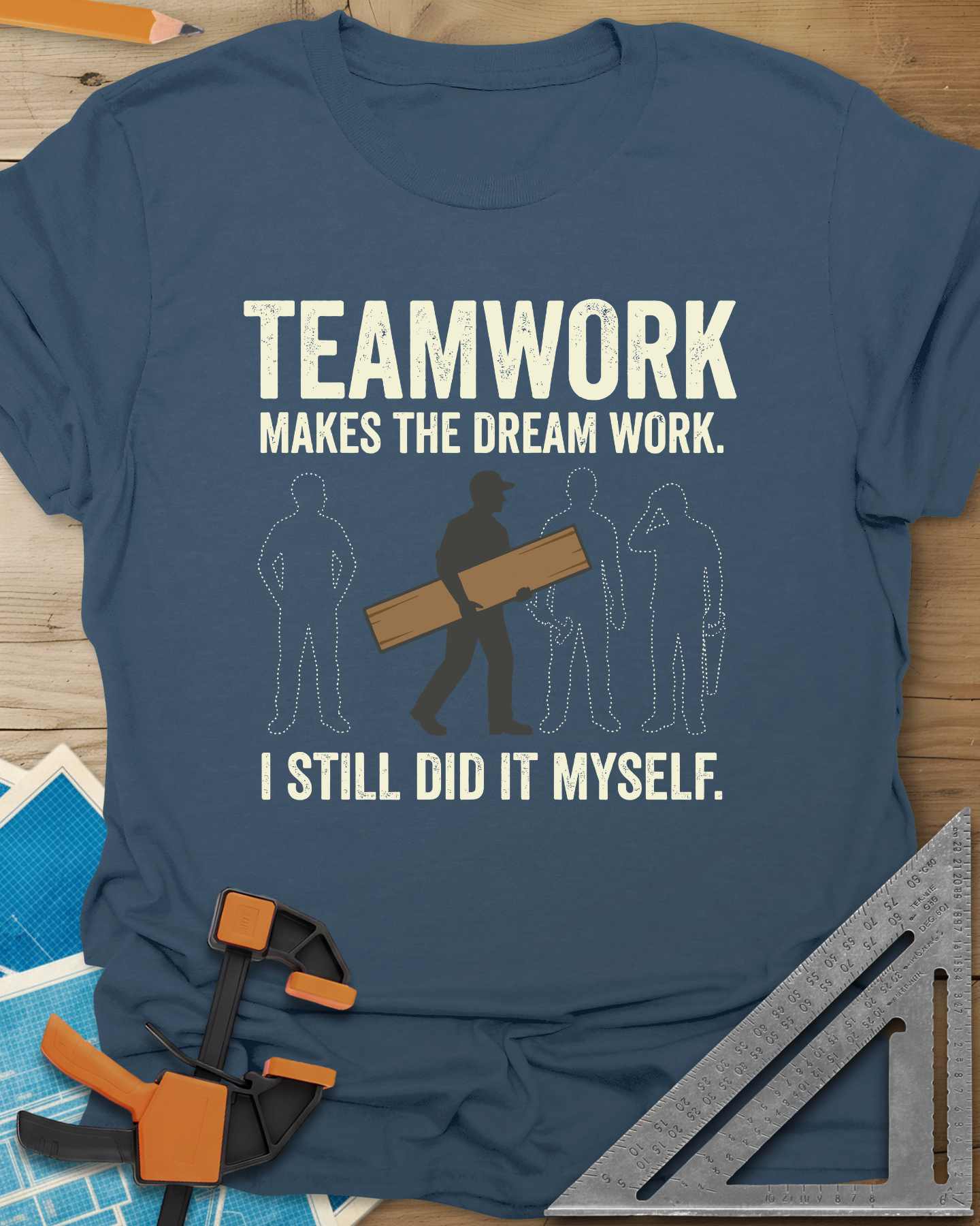 Teamwork I Did It Myself Tee