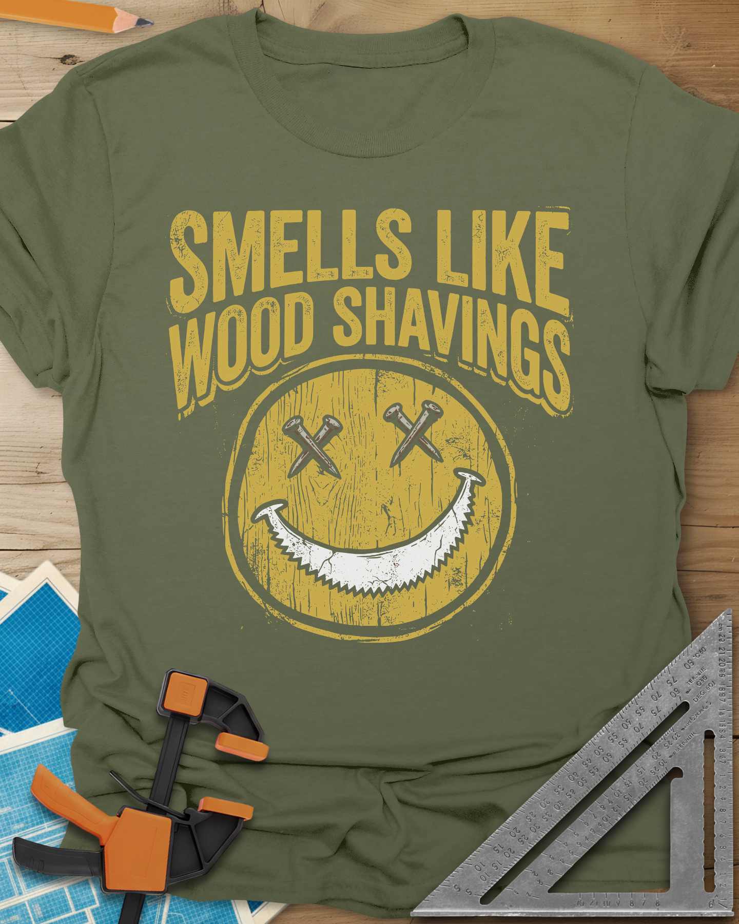 Smells Like Wood Shavings Tee