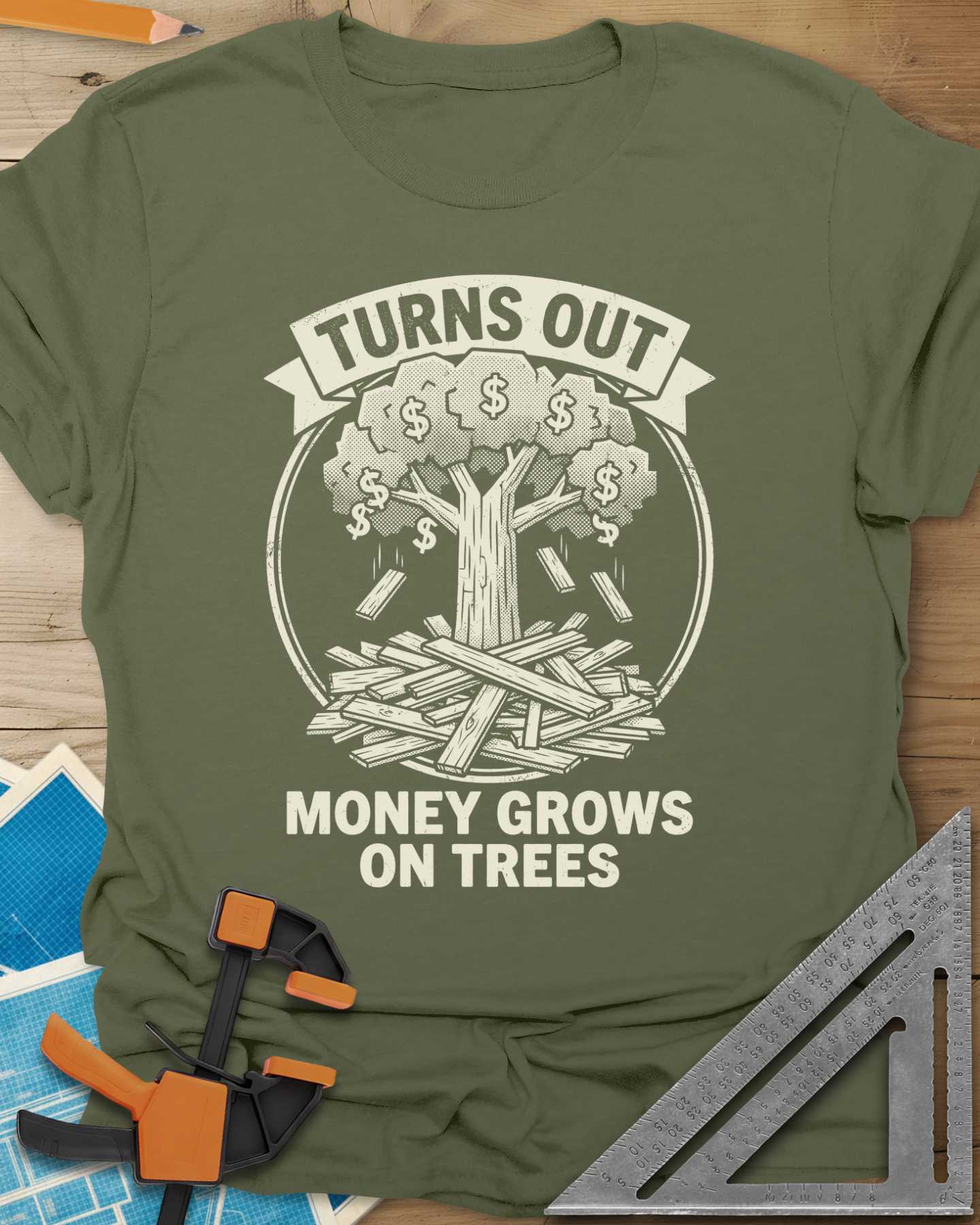 Money Grows On Trees Tee