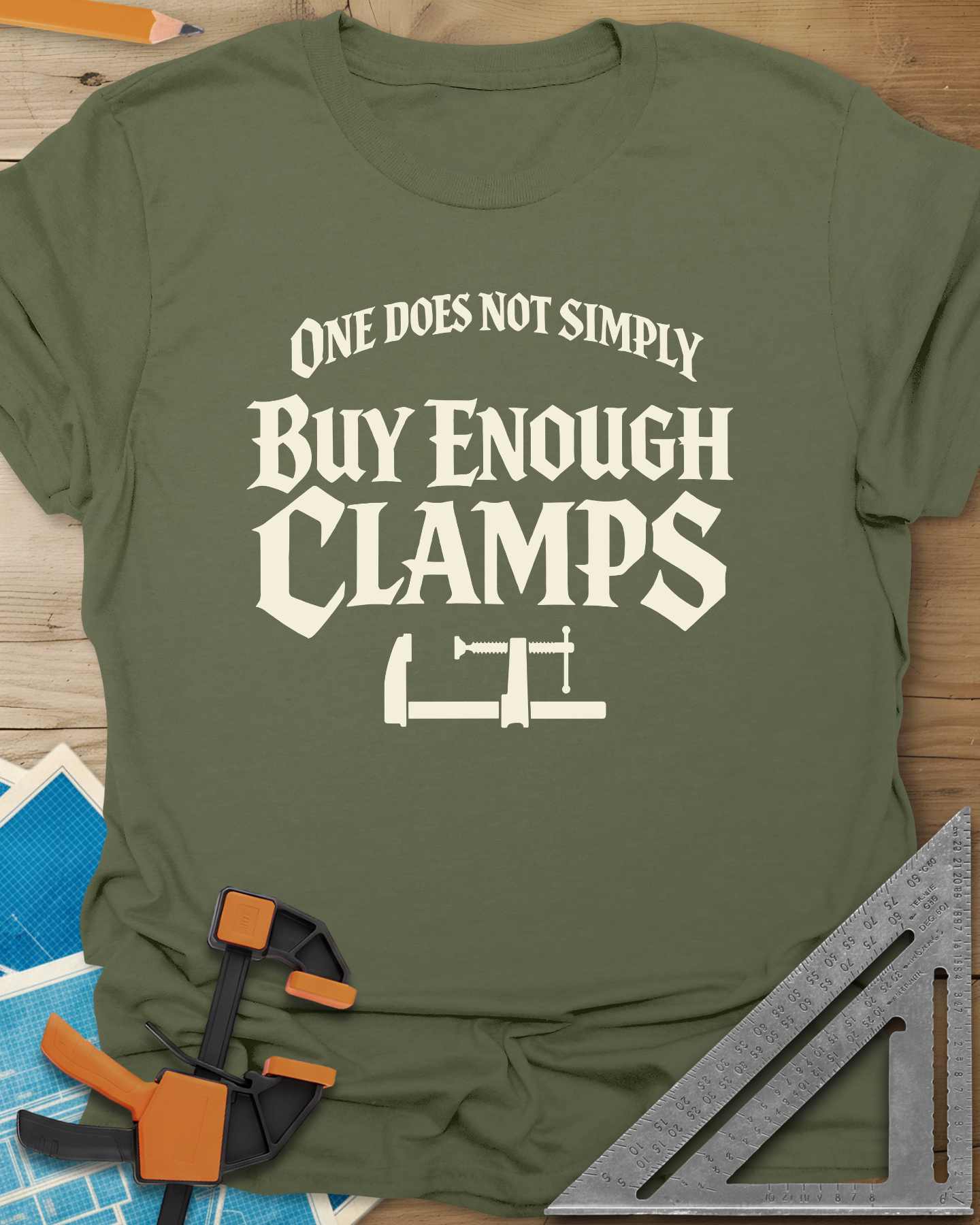 One Does Not Simply Buy Enough Clamps Tee