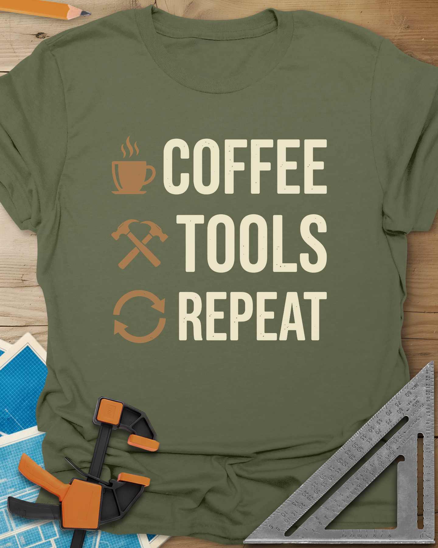 Coffee Tools Repeat Tee