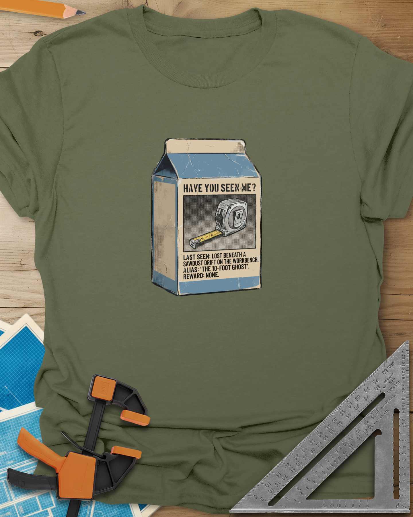Have You Seen Me Tape Measure Tee