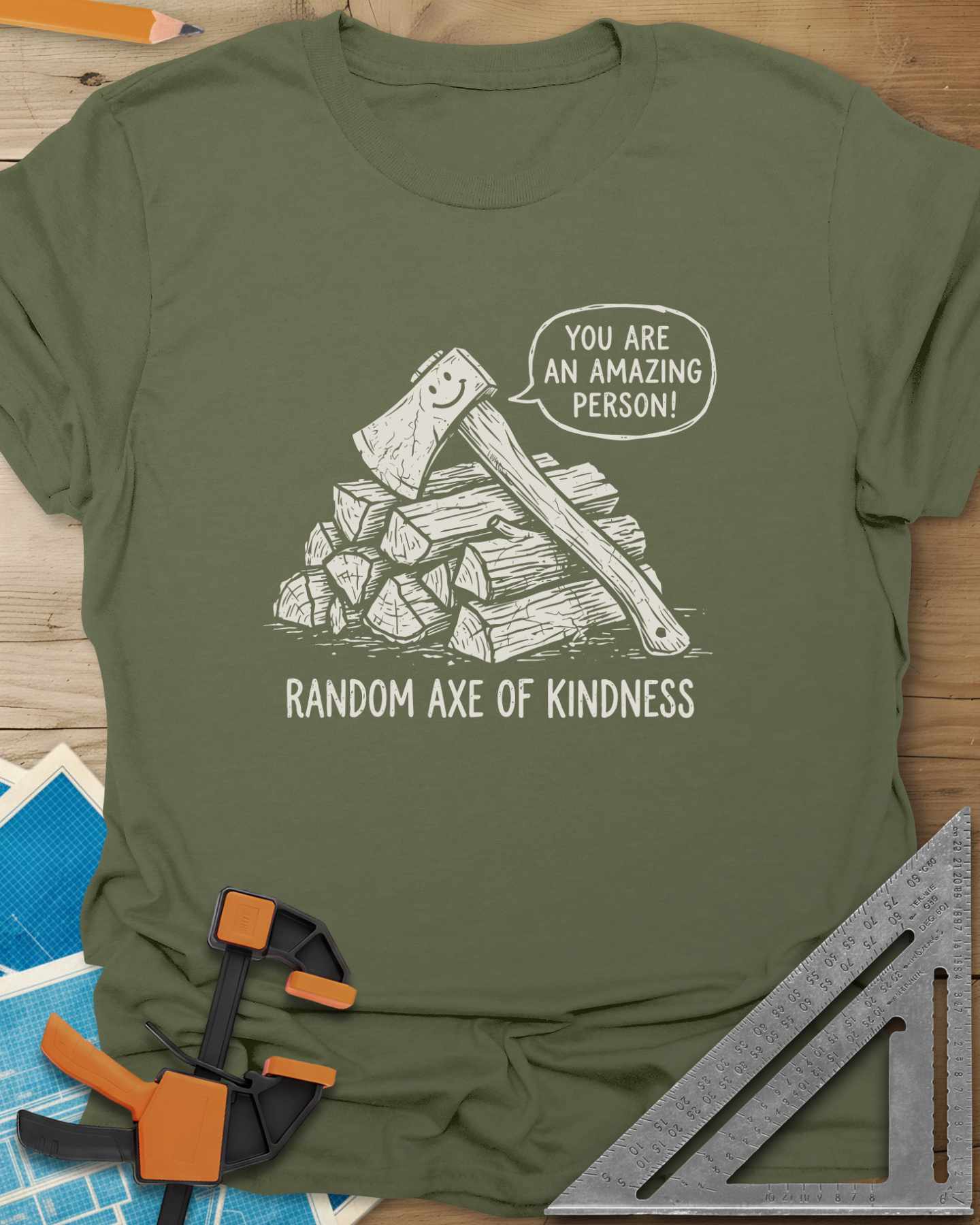 Random Axe of Kindness Tee