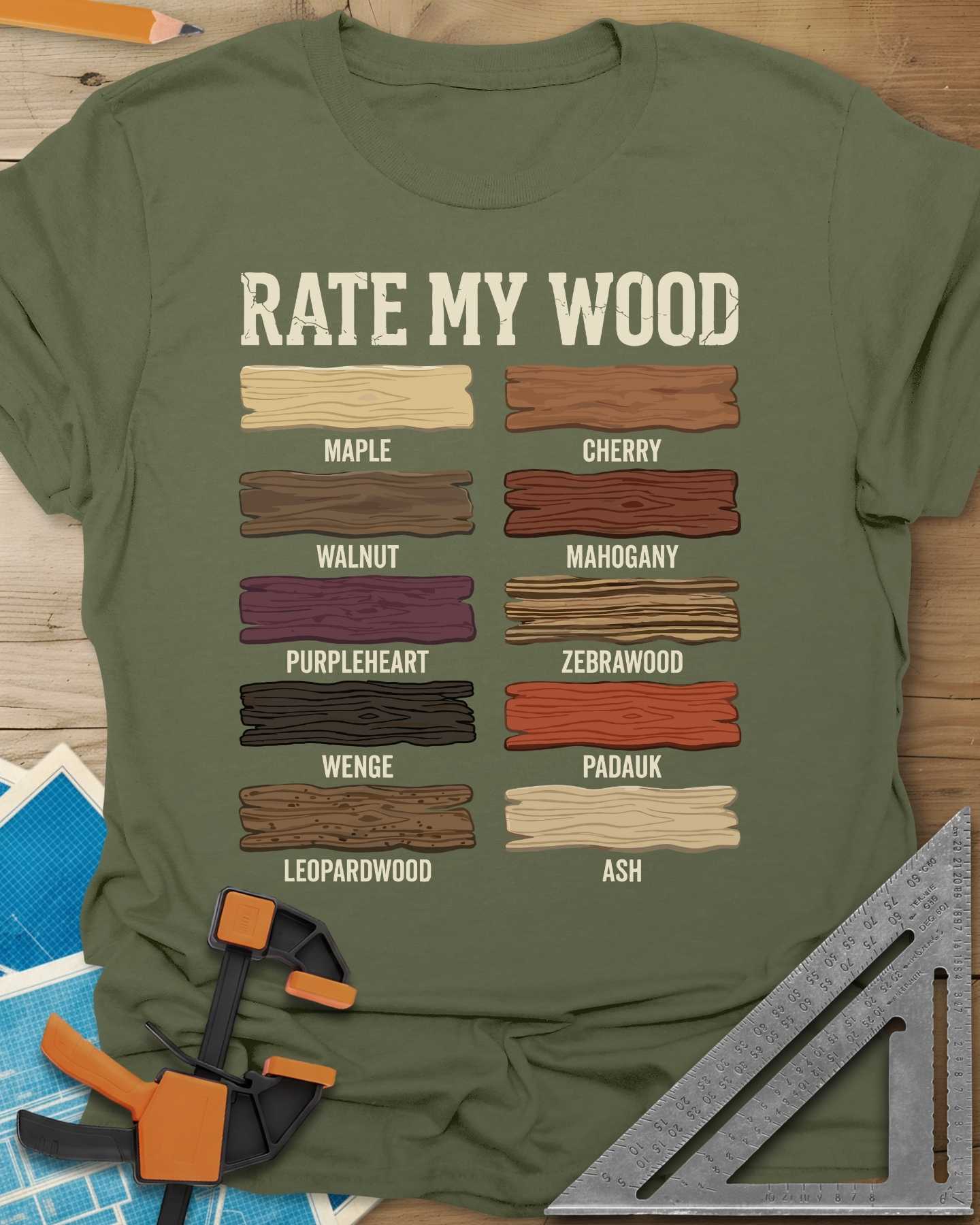 Rate My Wood Tee