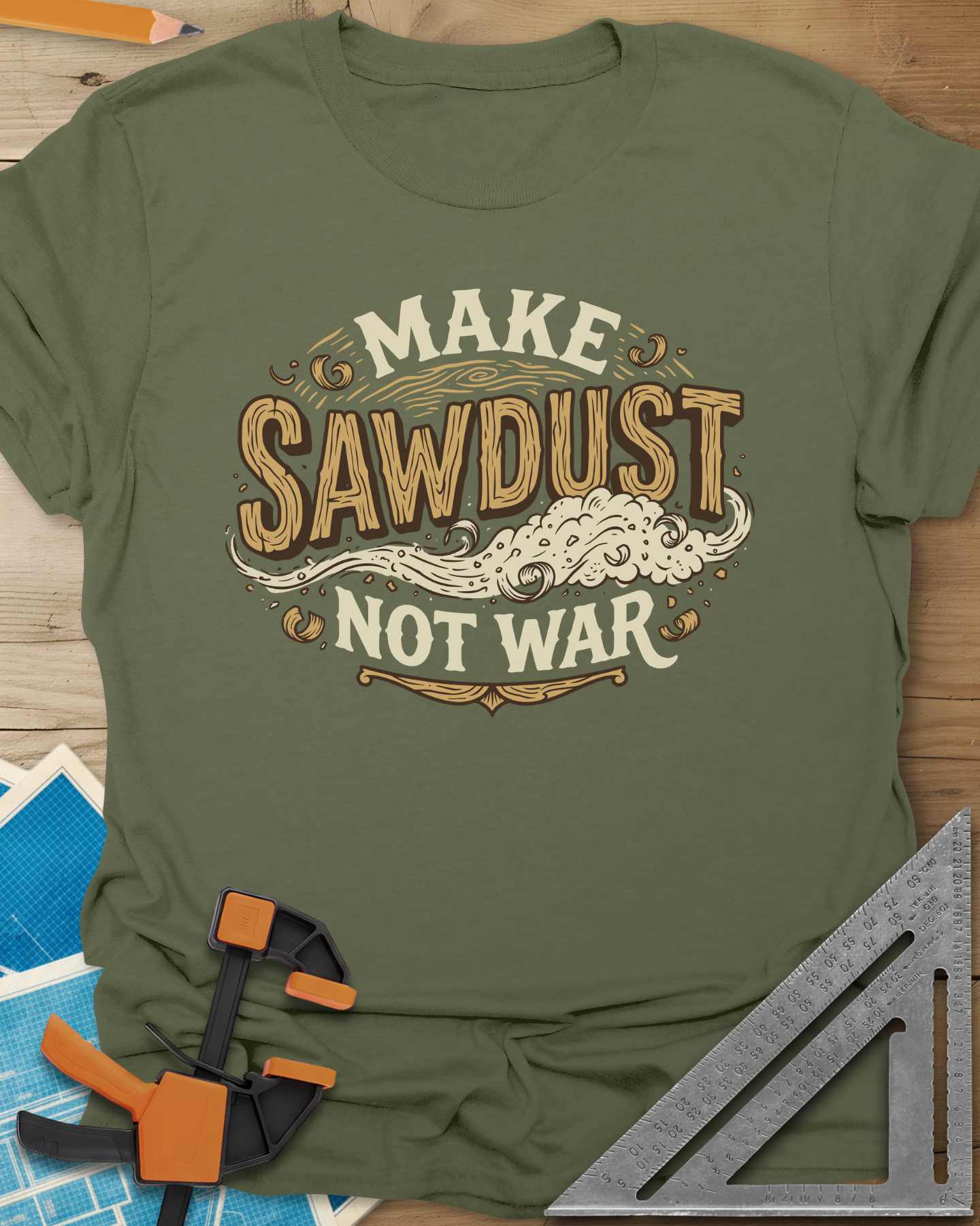 Make Sawdust Not War Tee