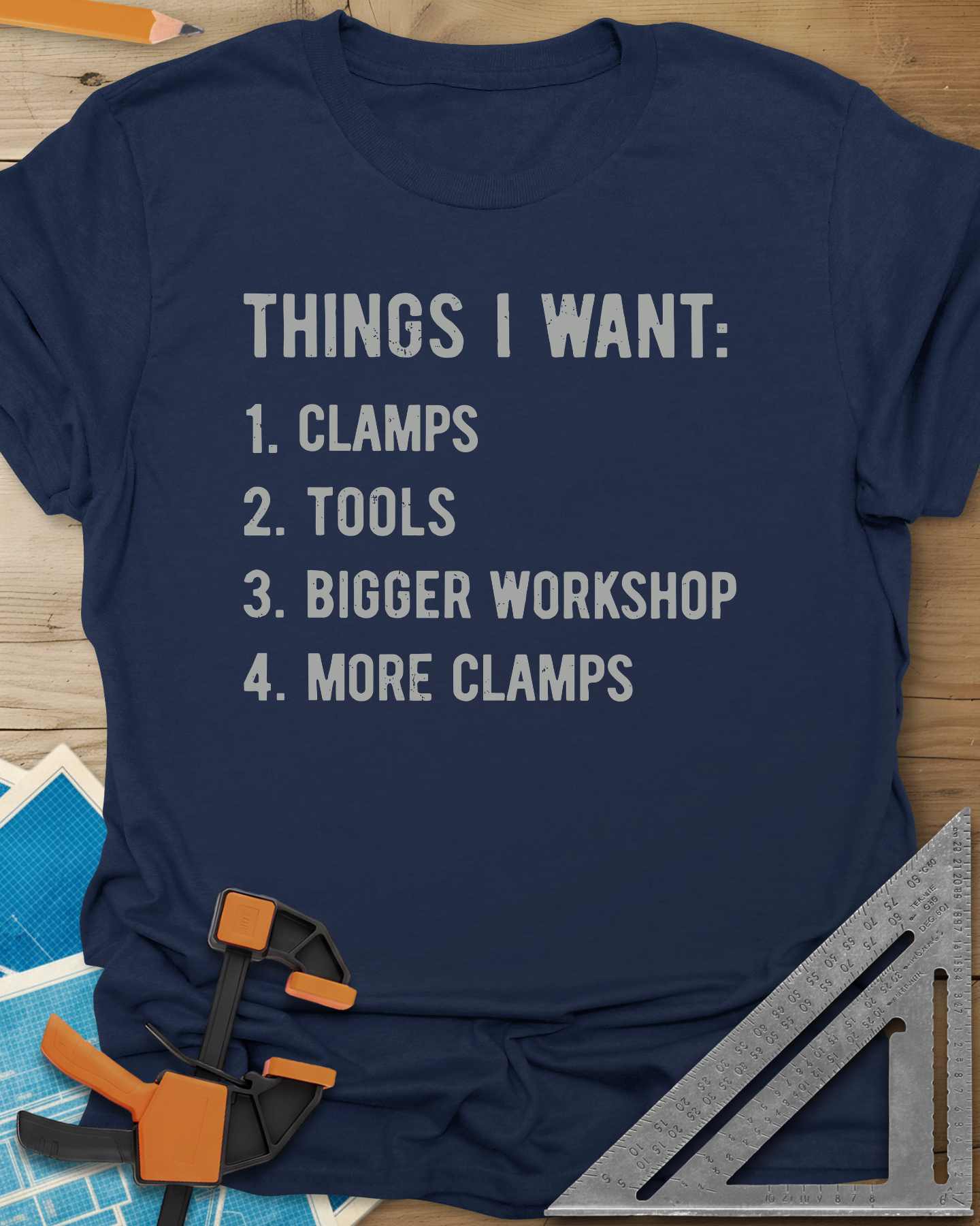 Things I Want Clamps Tee