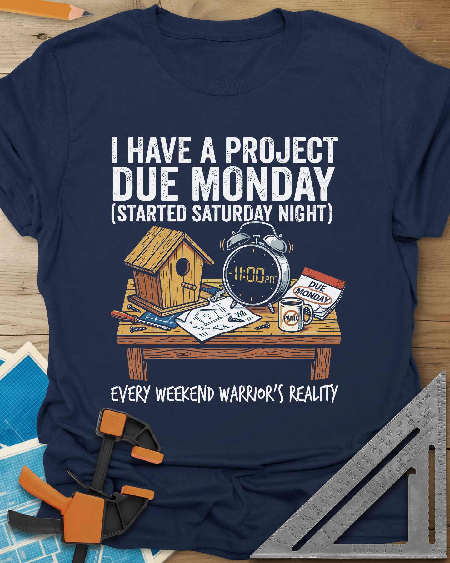 Project Due Monday Tee