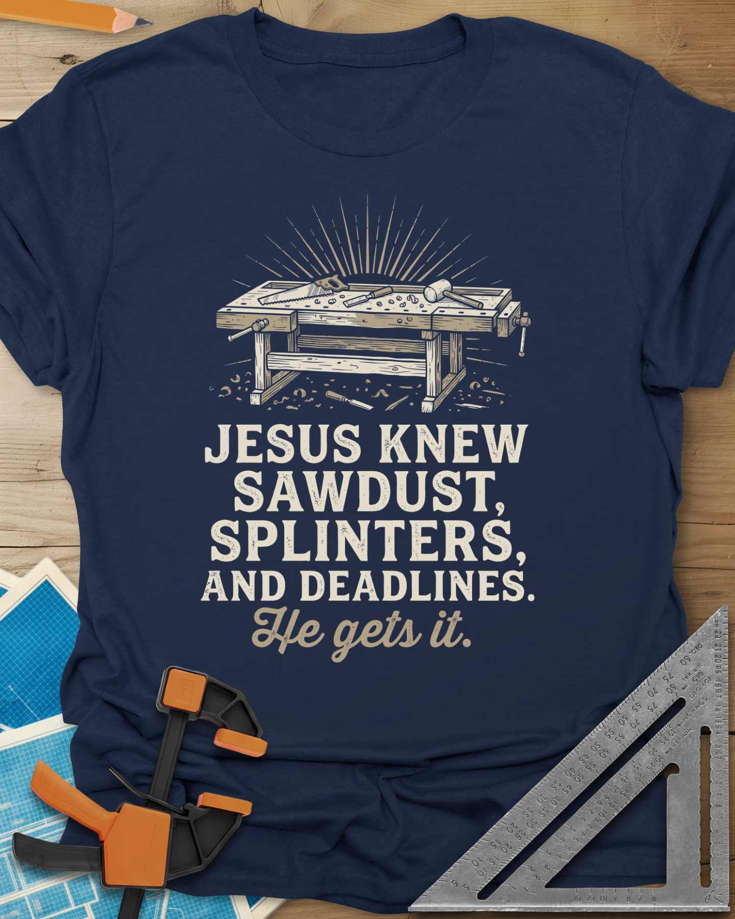 He Gets It Carpenter Tee