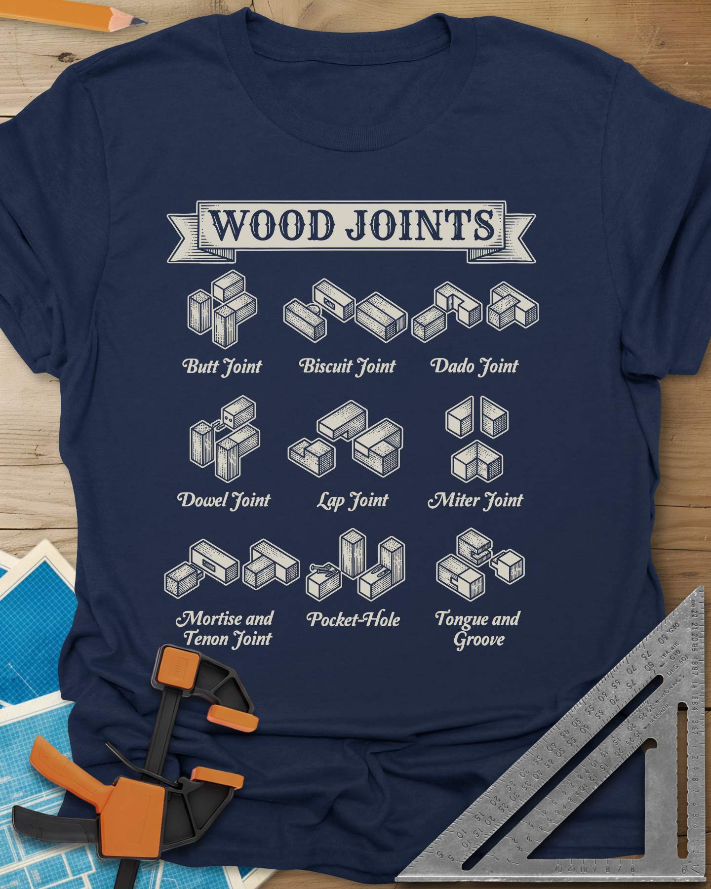 Wood Joints Tee