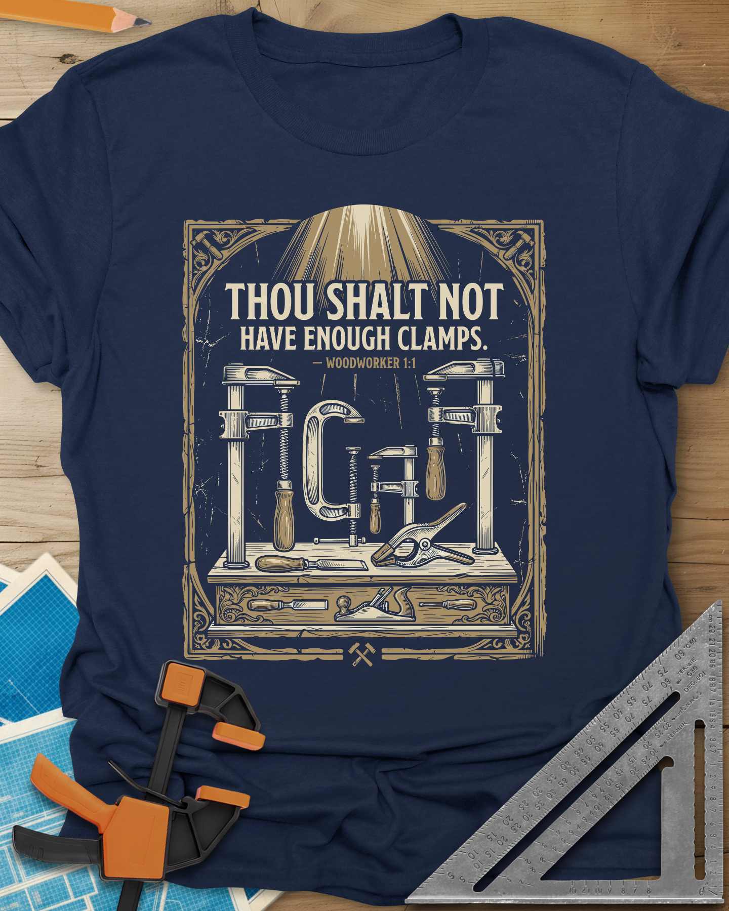 Thou Shalt Have Clamps Tee