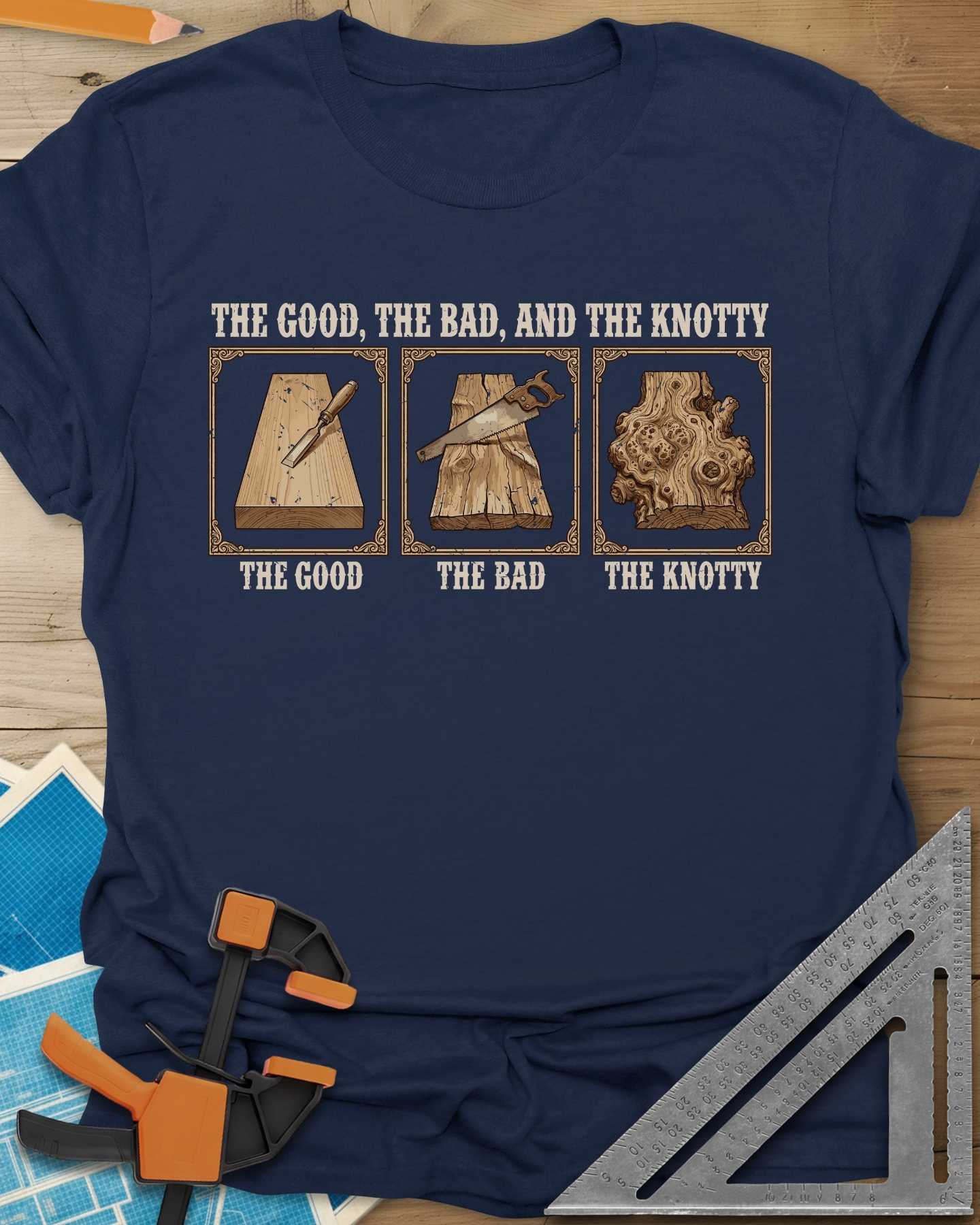 The Good, The Bad, And The Knotty Tee