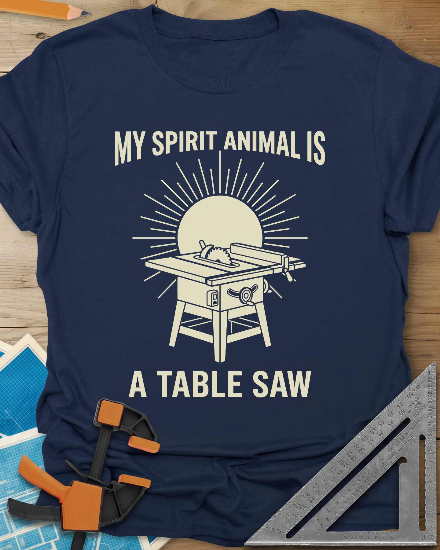 My Spirit Animal Is A Table Saw Tee