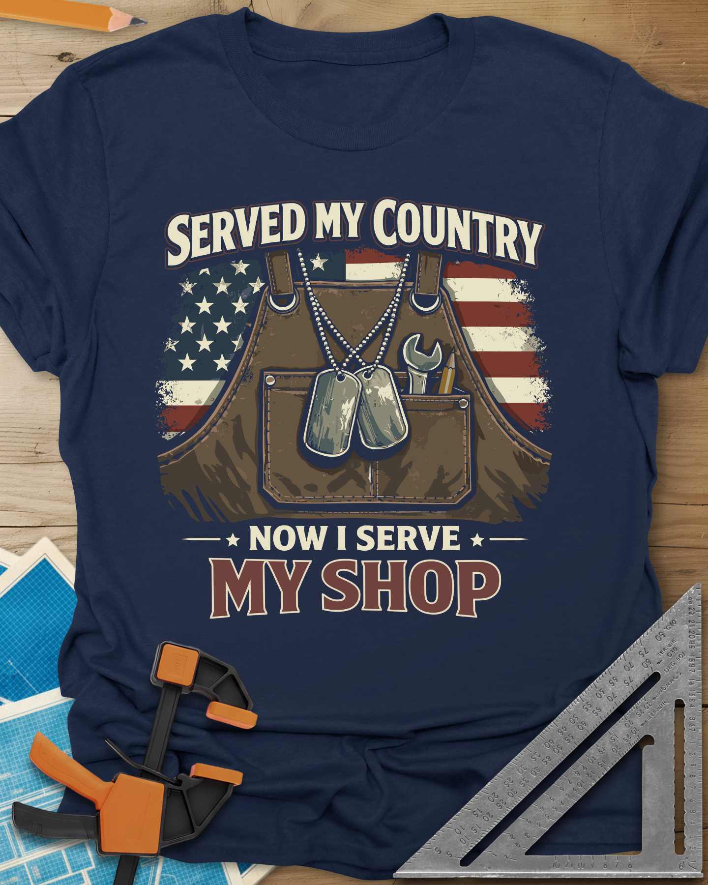 Now I Serve My Shop Tee