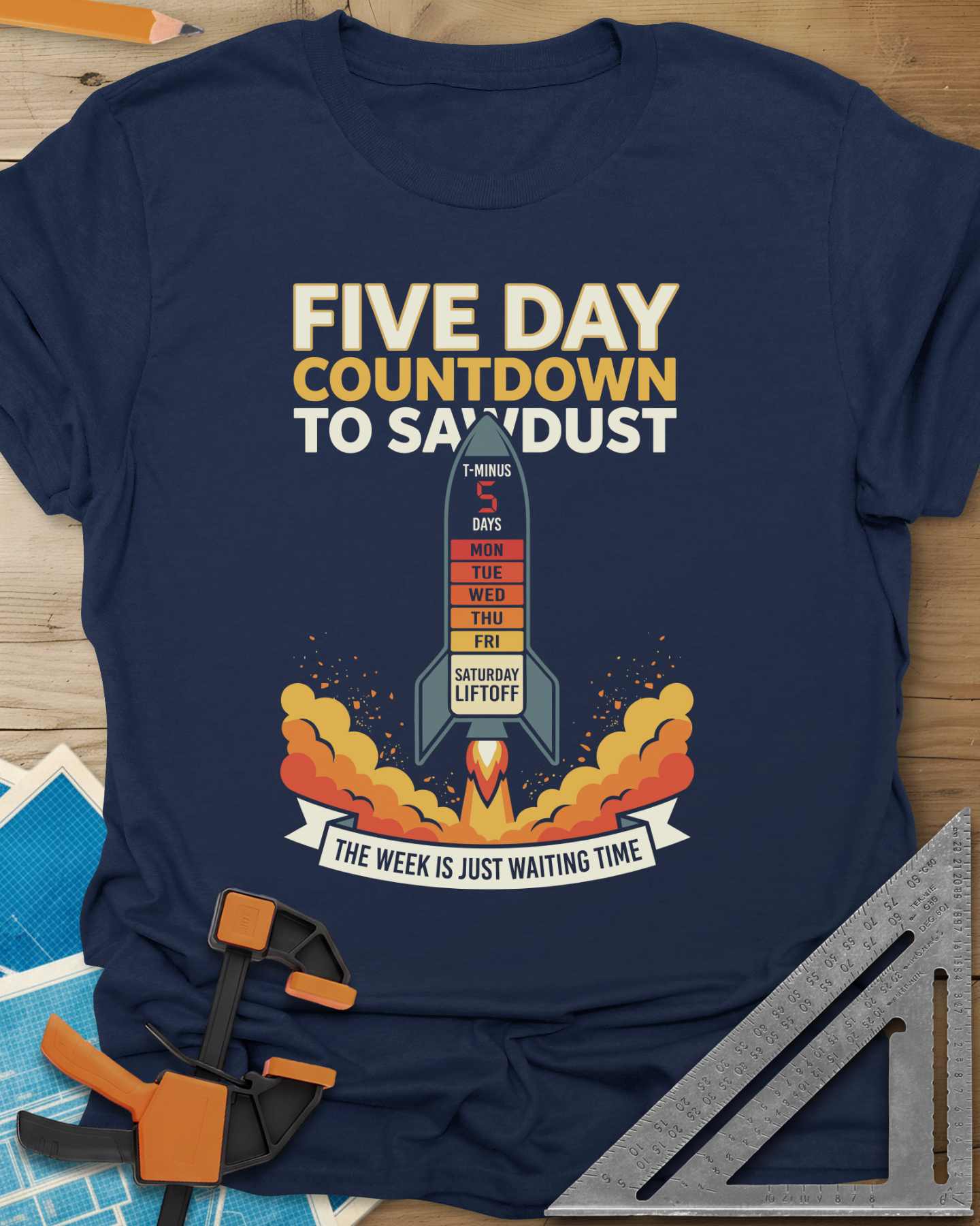 Countdown to Sawdust Tee