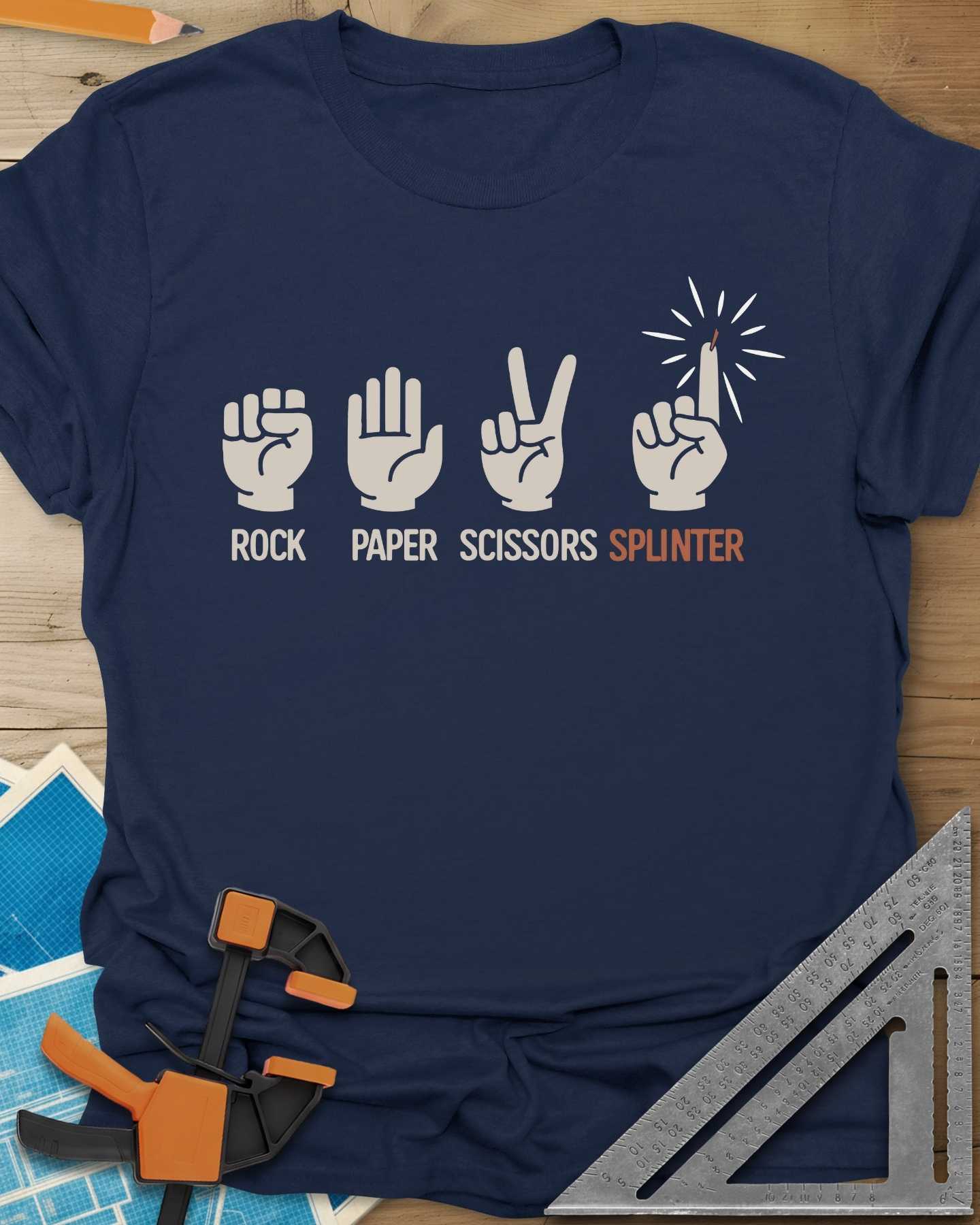 Rock, Paper, Scissors, Splinter Tee