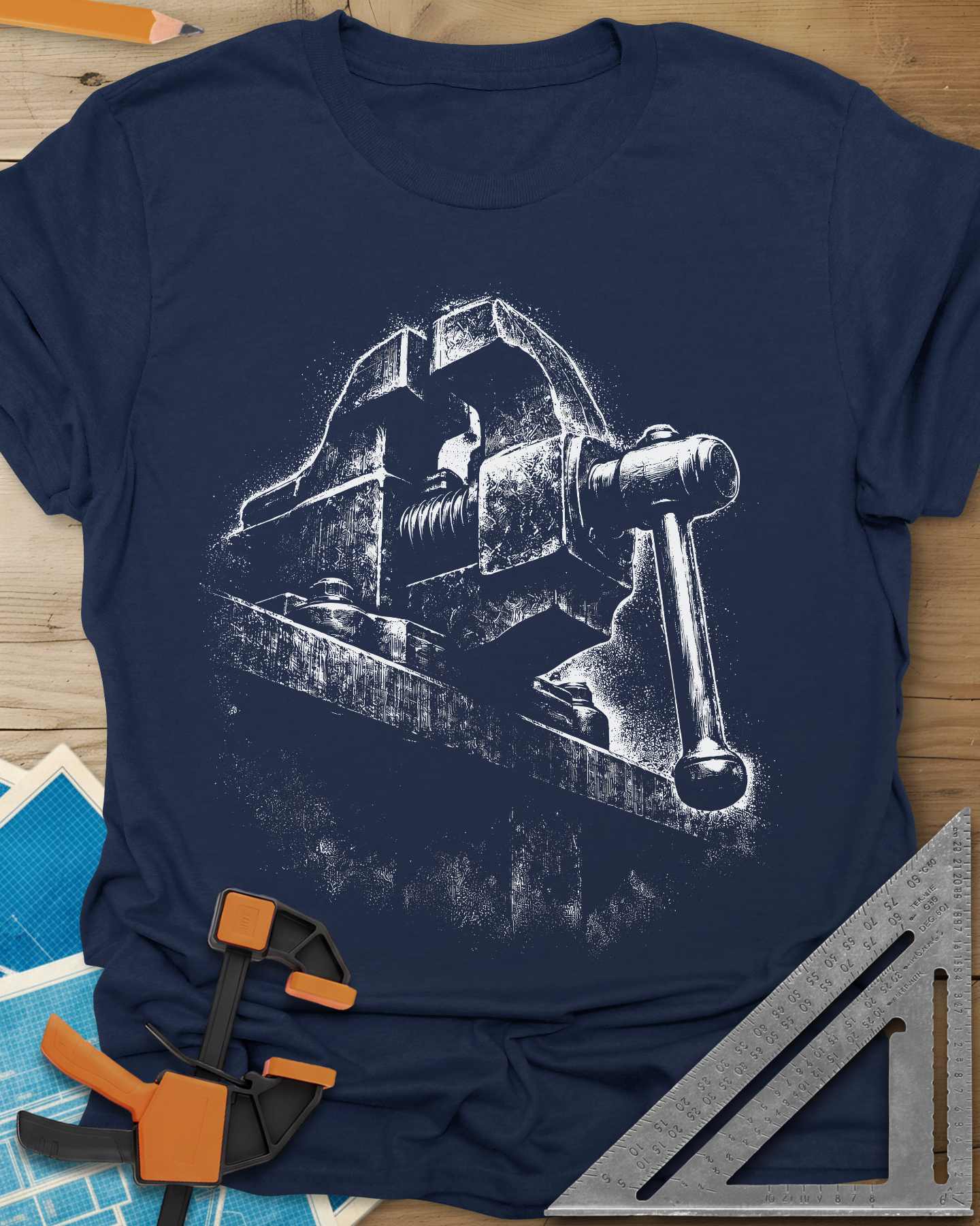 Vintage Bench Vise Tee