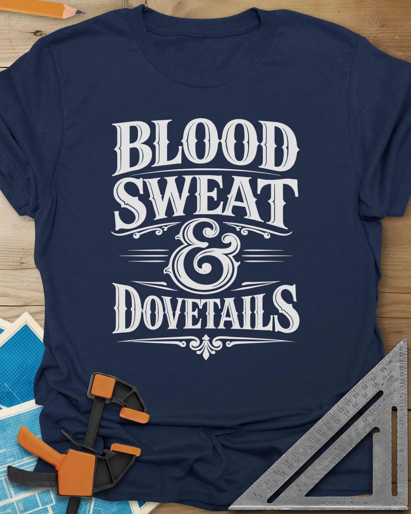 Blood Sweat And Dovetails Tee