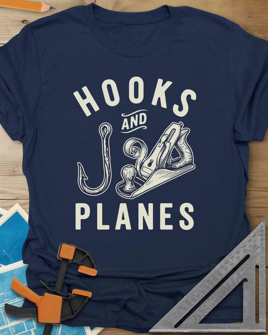 Hooks And Planes Tee