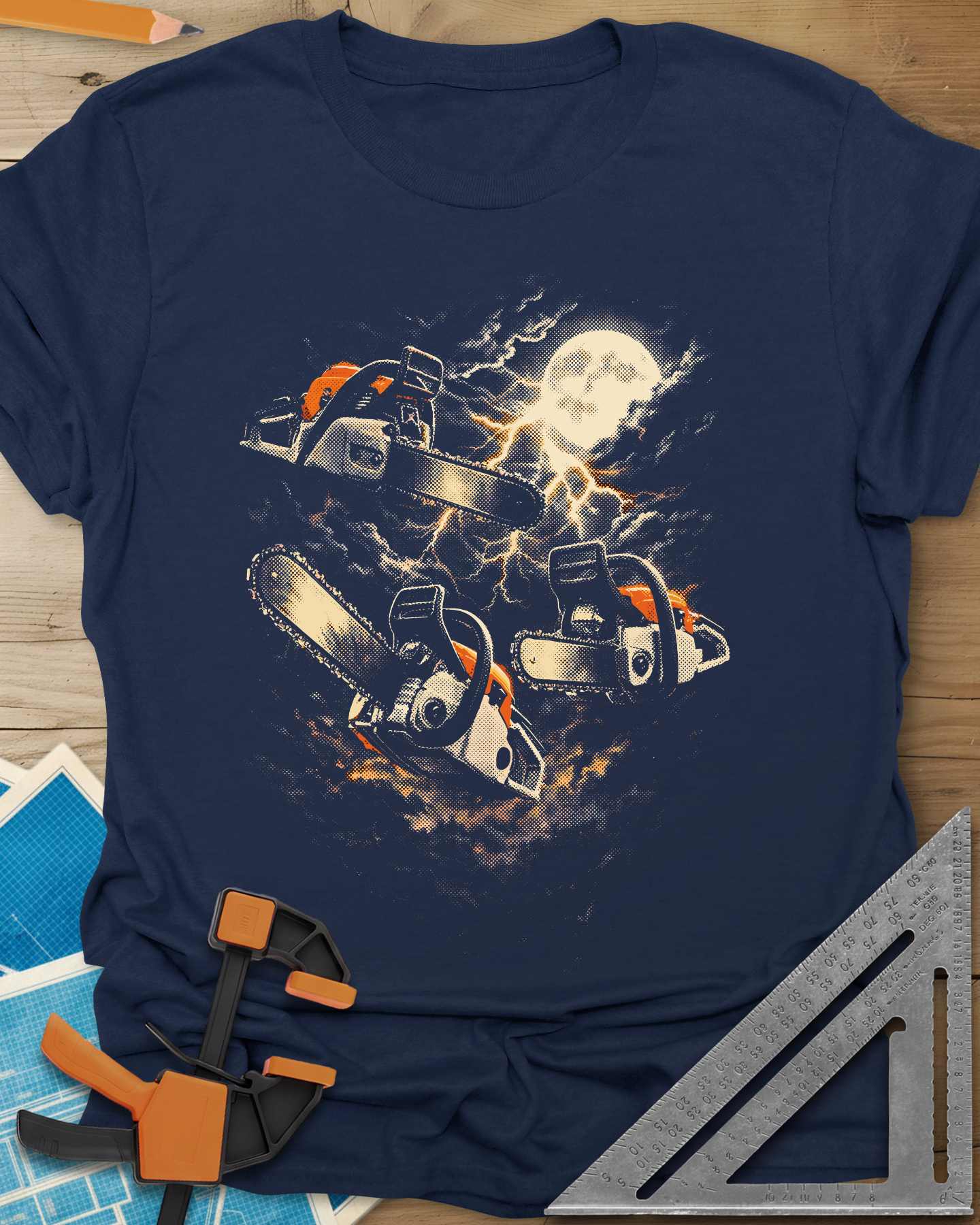 Chainsaw After Dark Tee