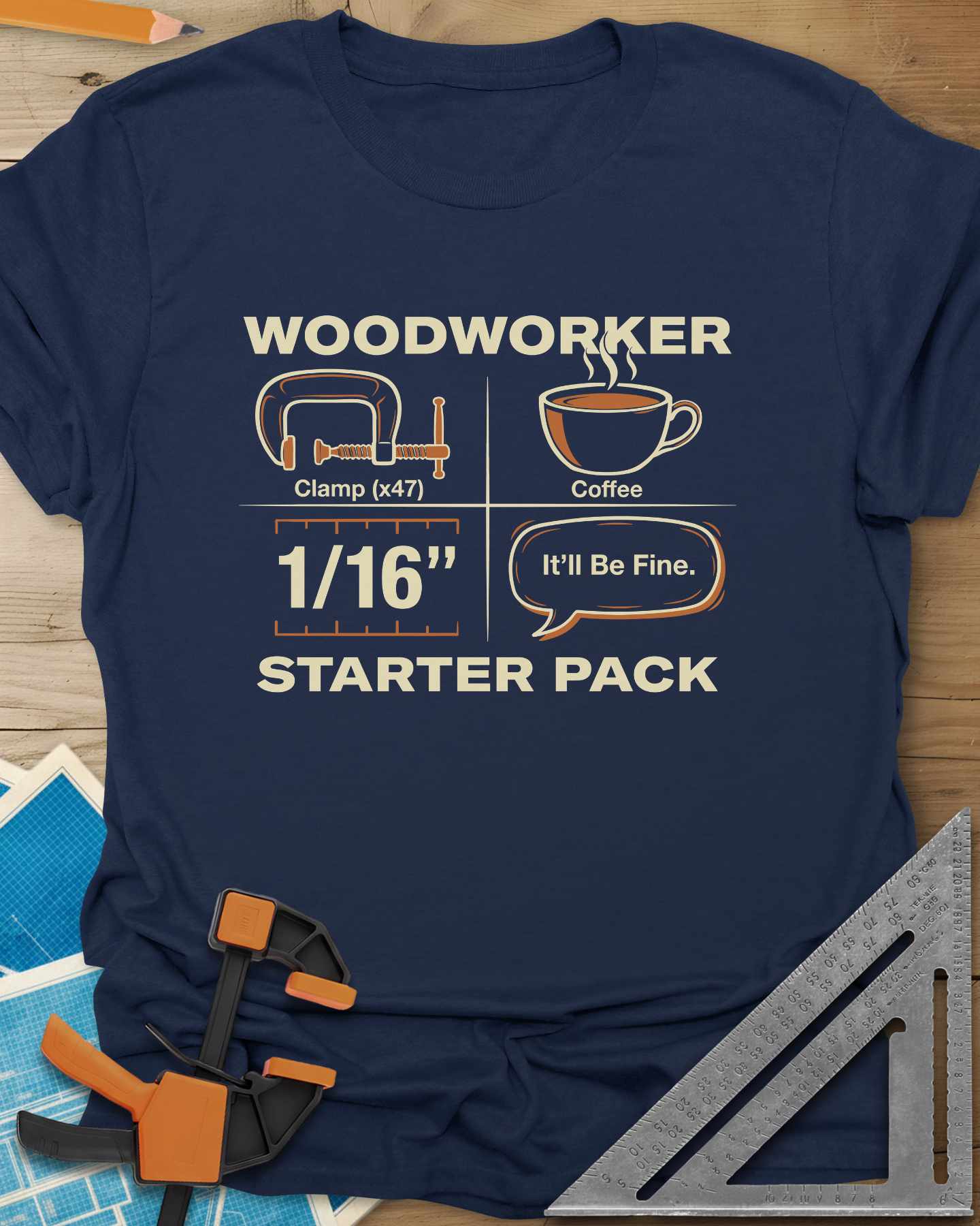 Woodworker Starter Pack Tee