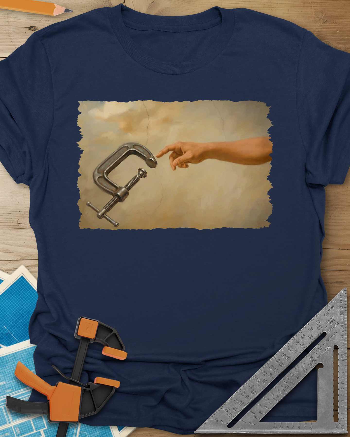 Creation Of The Clamp Woodworking Tee