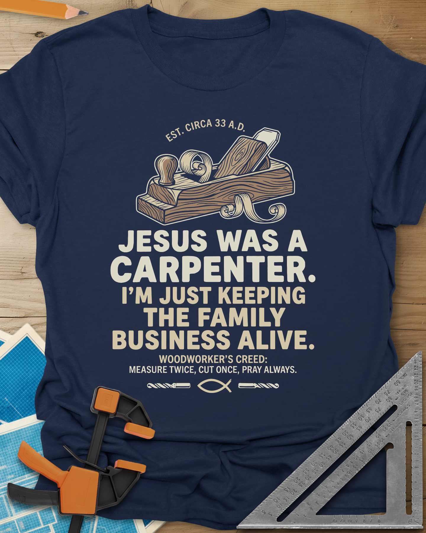 Family Business Carpenter Tee