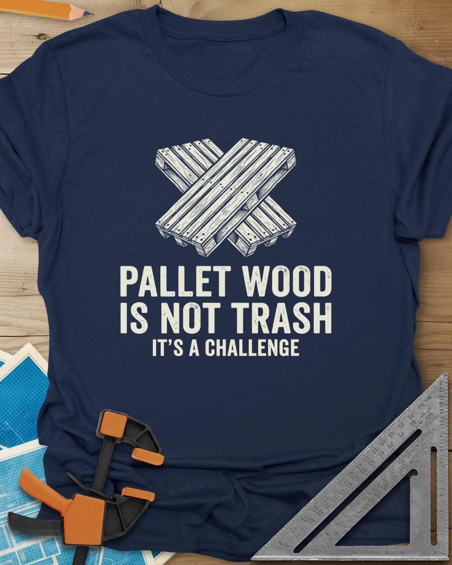 Pallet Wood Challenge Tee