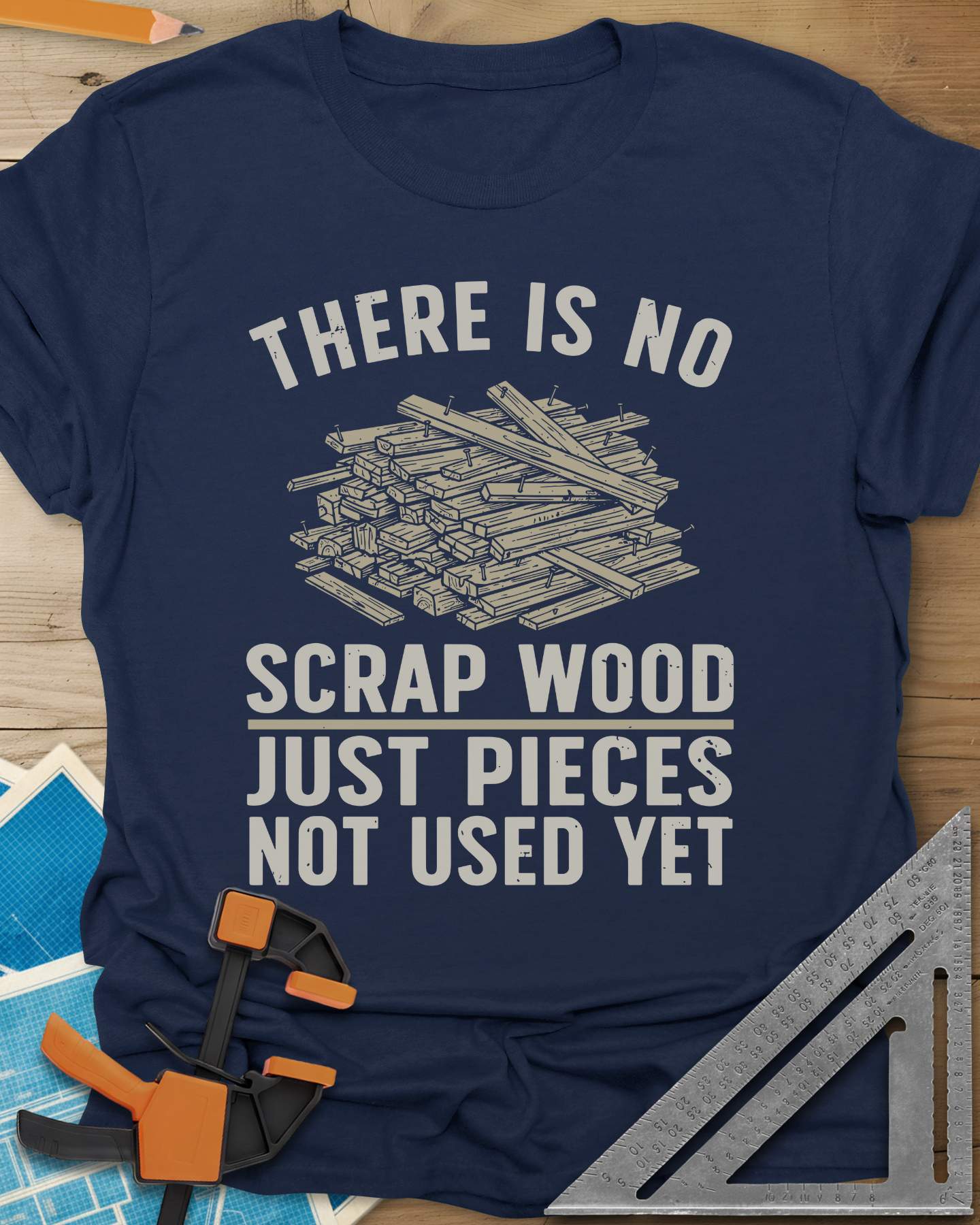 No Scrap Wood Tee