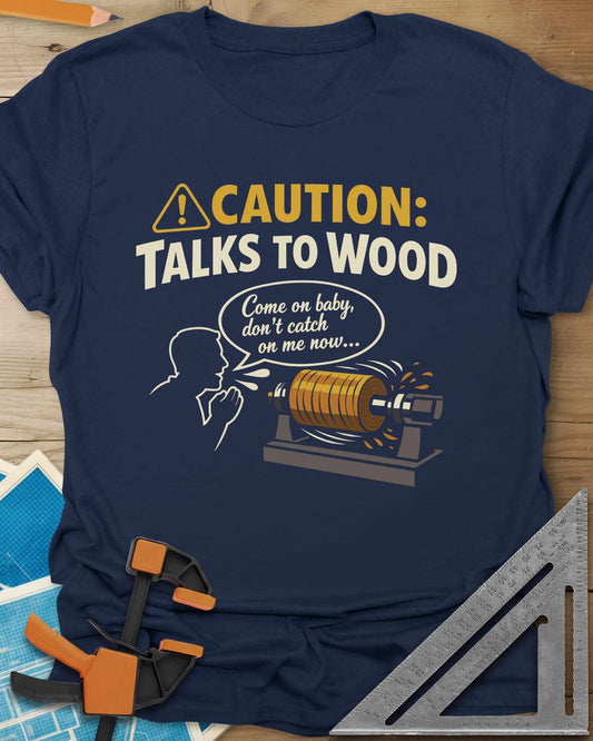 Talks to Wood Tee