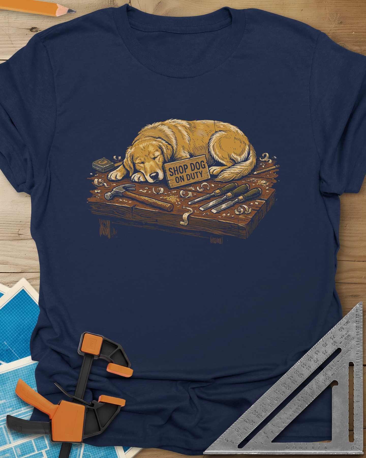 Shop Dog On Duty Tee