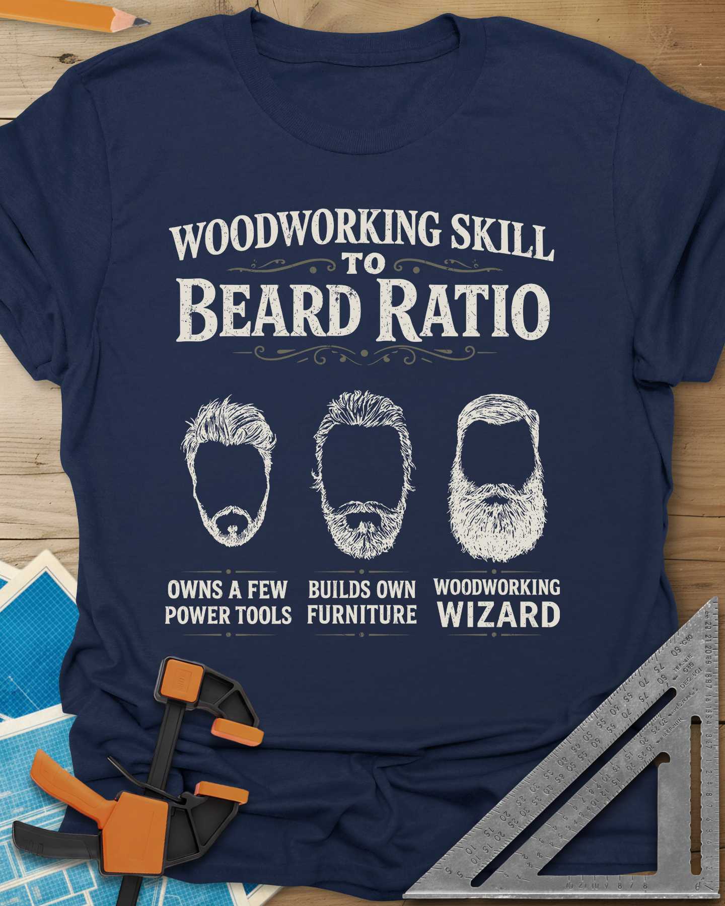 Skill To Beard Ratio Tee