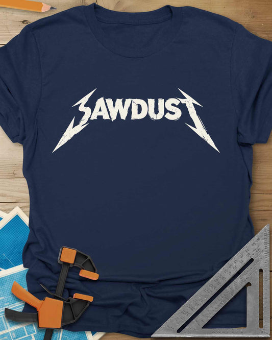Sawdust Metal Logo Tee