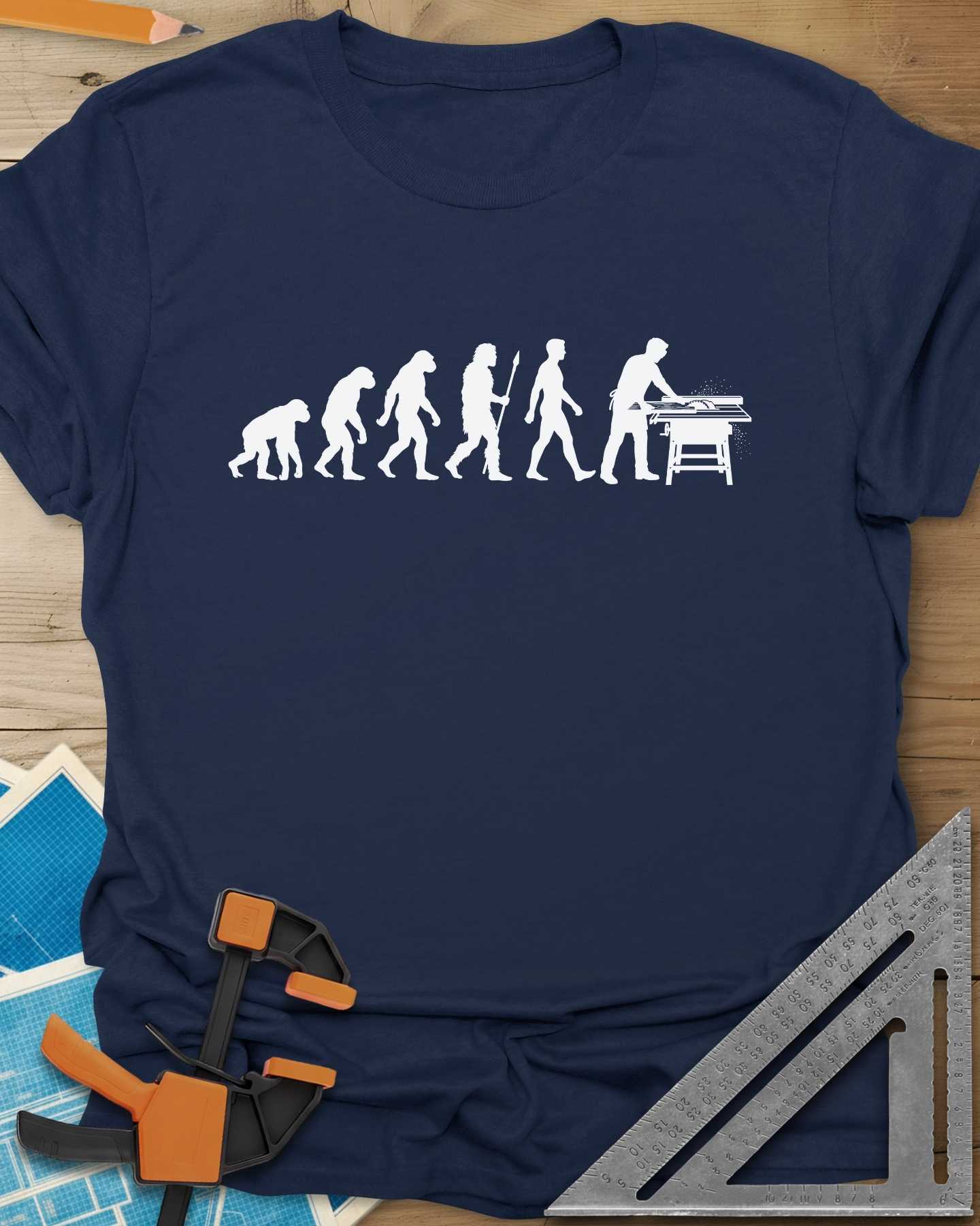 Woodworking Evolution Tee