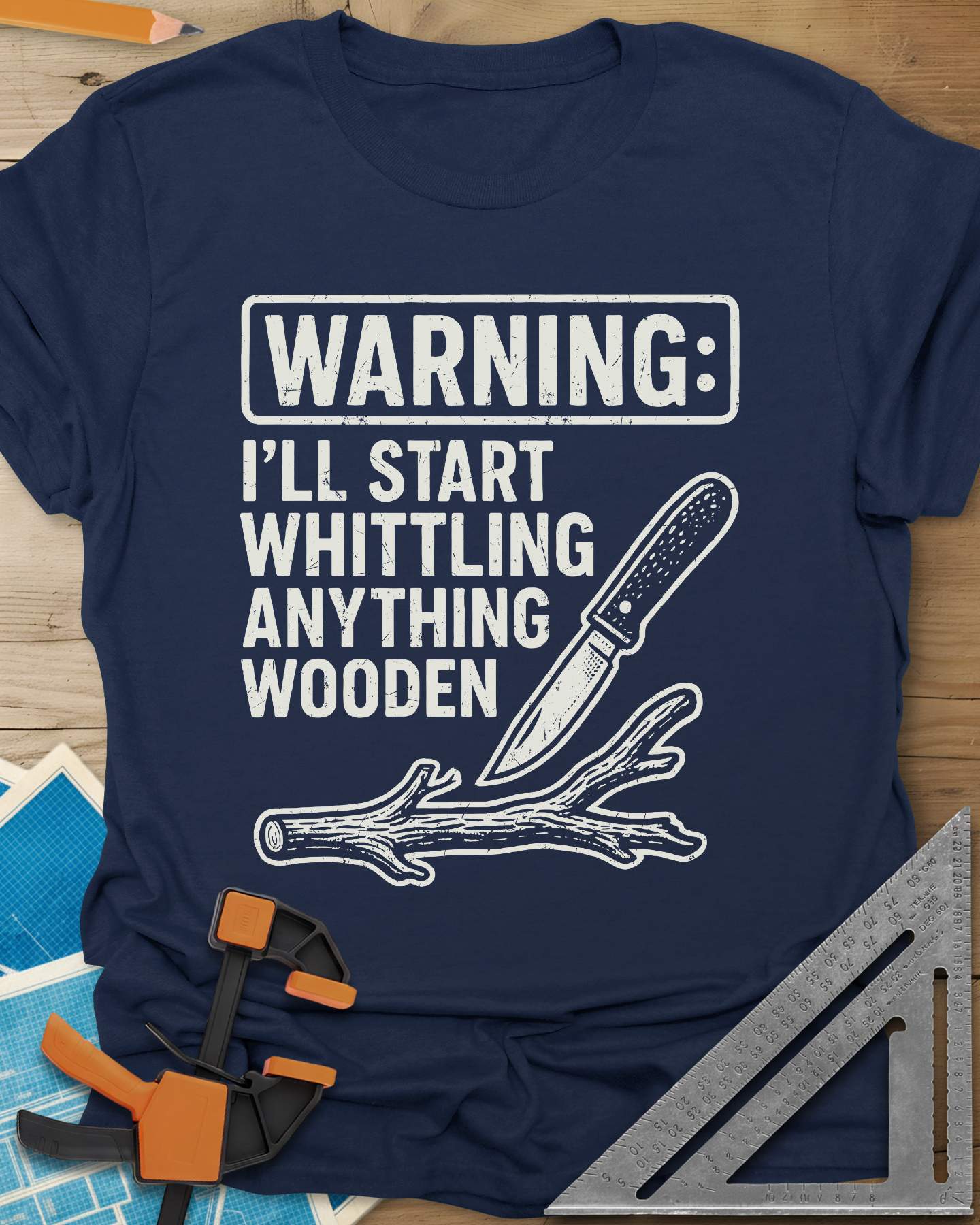 I'll Start Whittling Tee