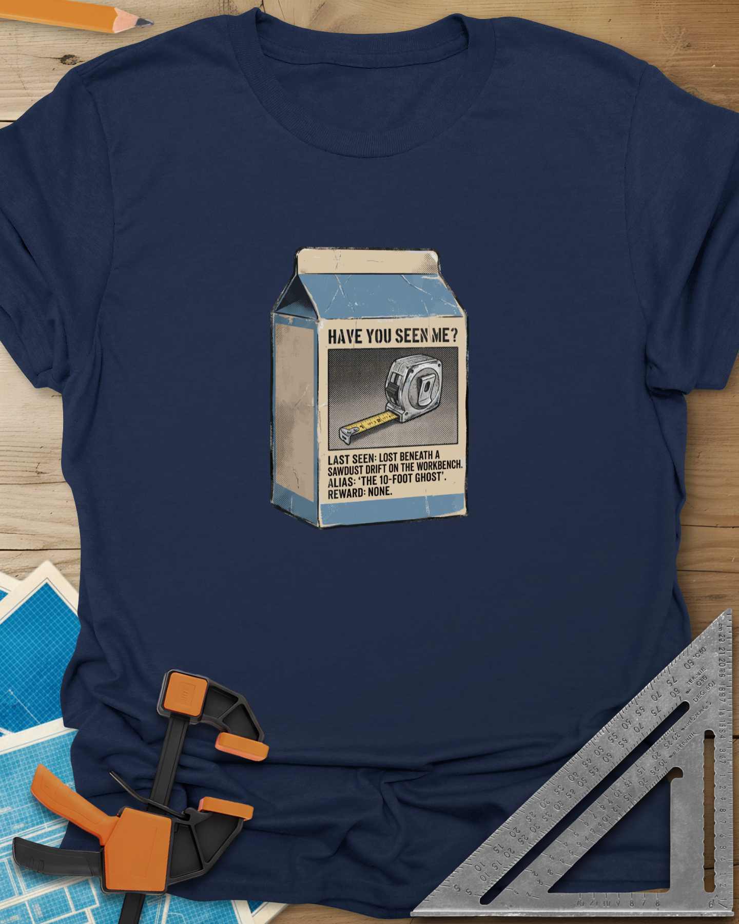 Have You Seen Me Tape Measure Tee