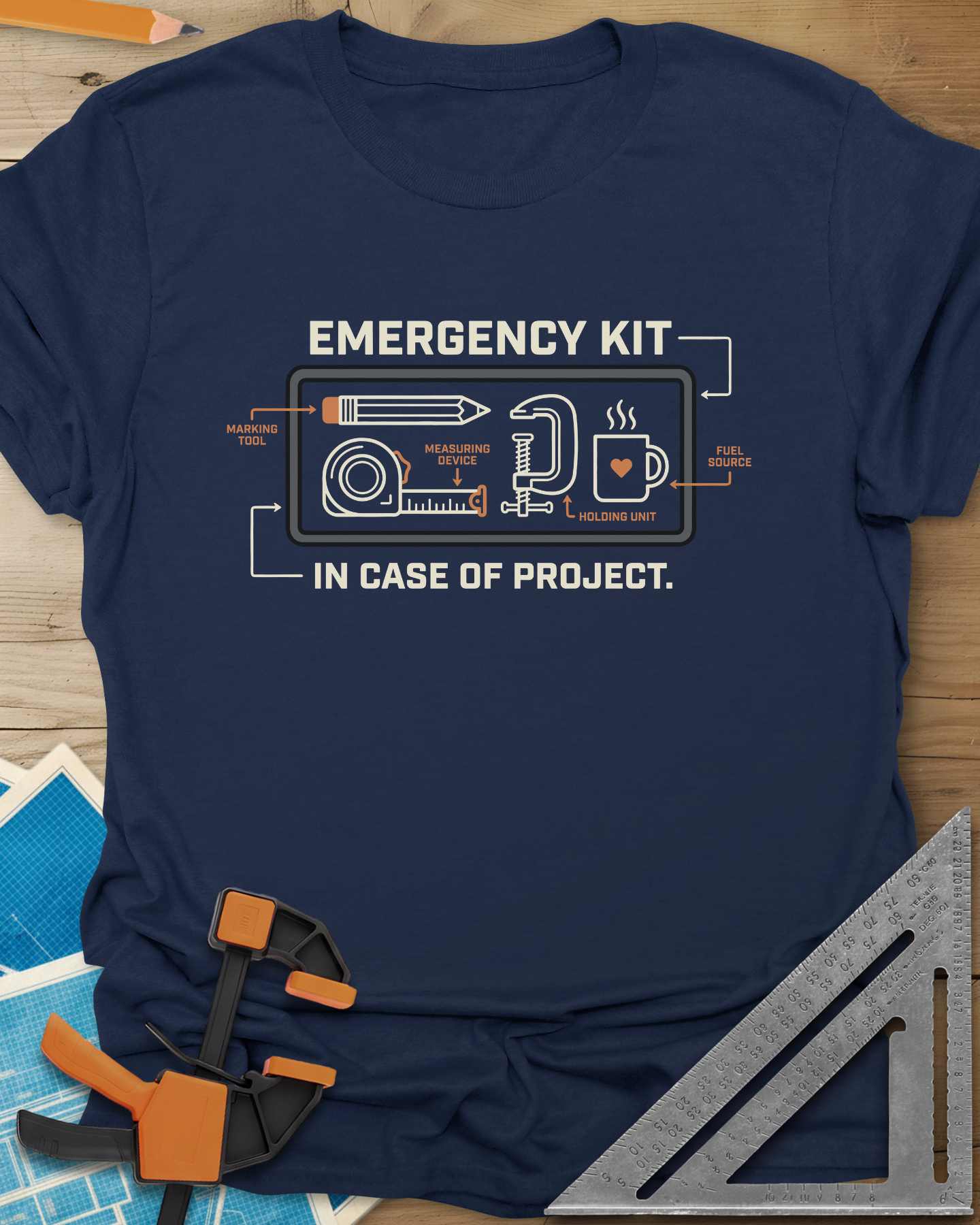 Emergency Kit Project Tee