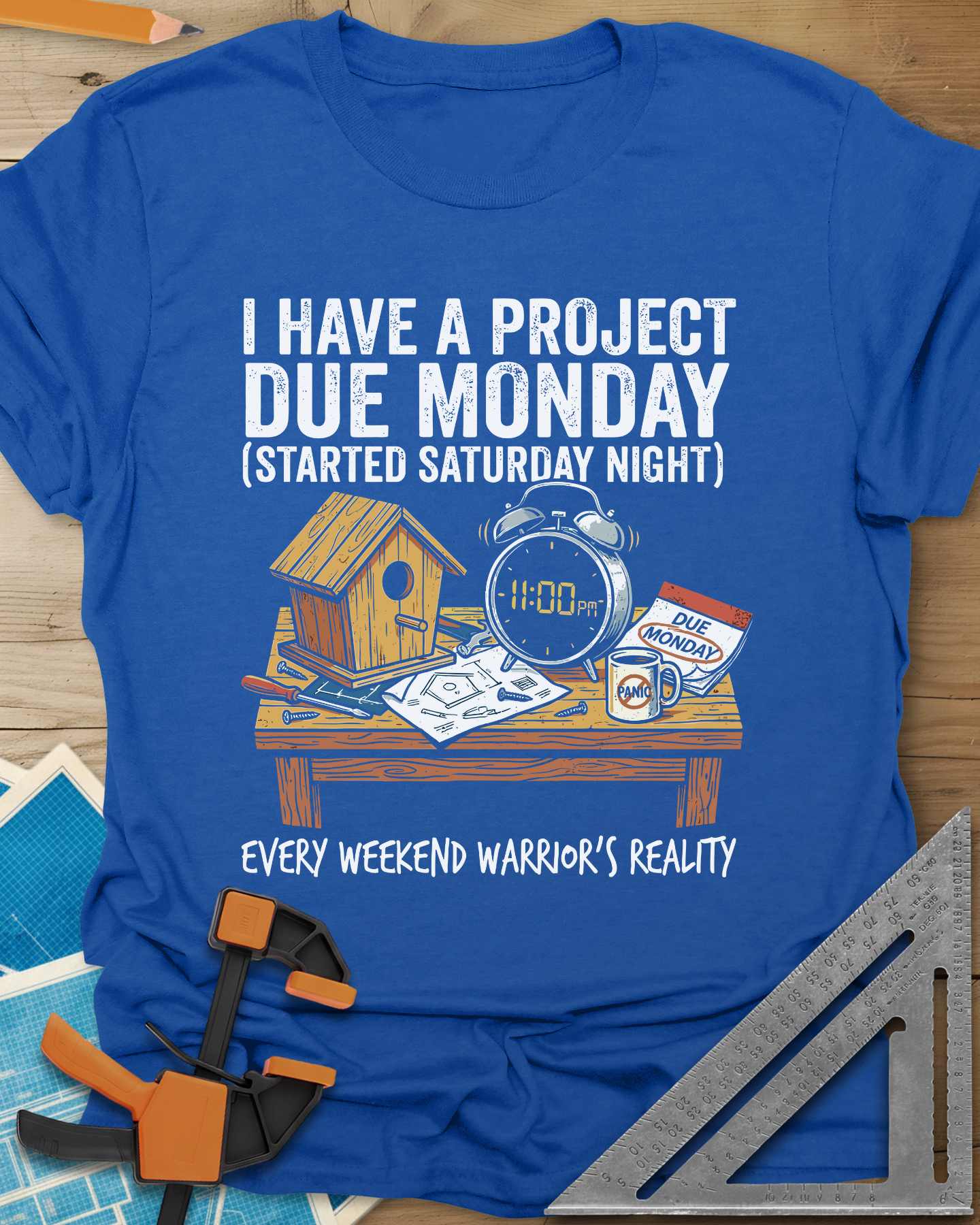 Project Due Monday Tee