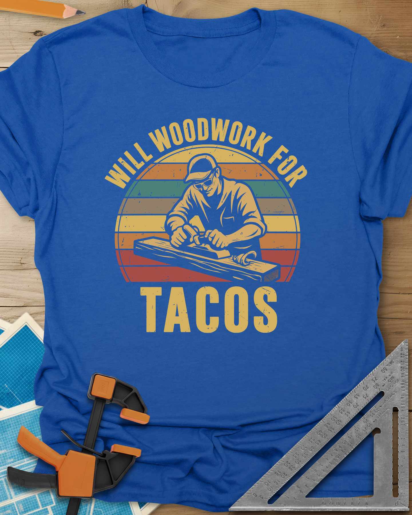 Will Woodwork For Tacos Tee