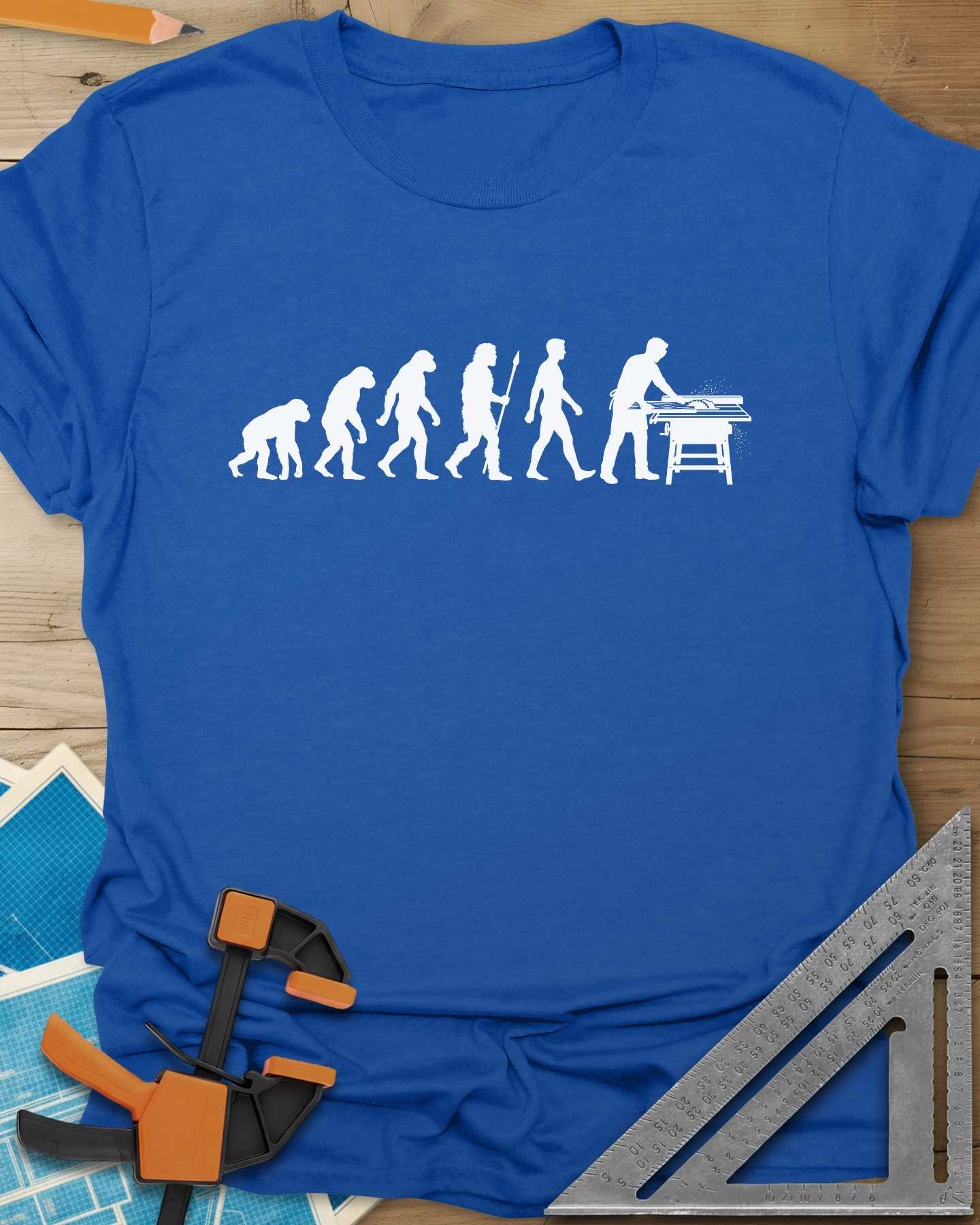Woodworking Evolution Tee